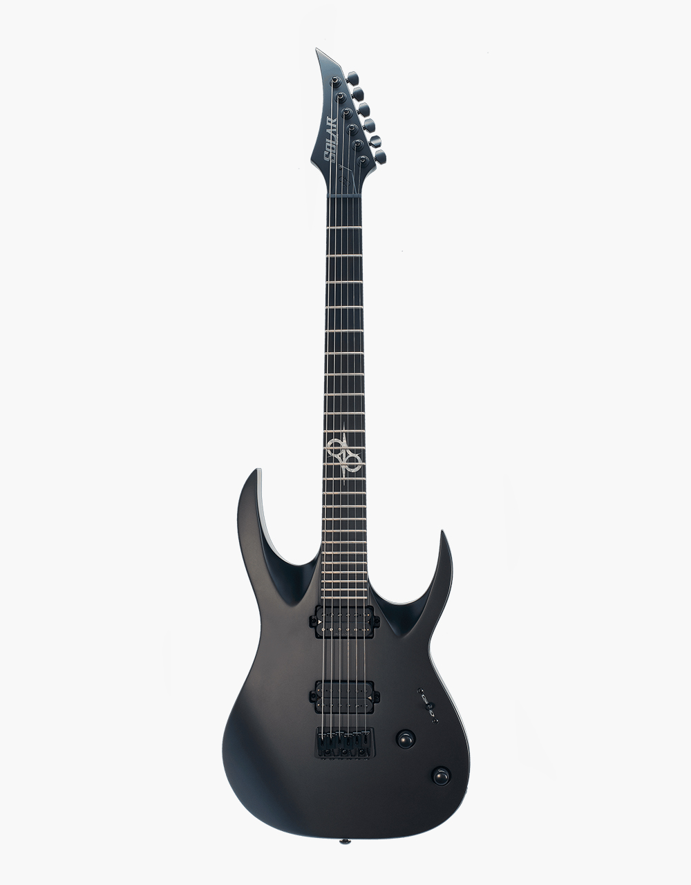 Электрогитара Solar Guitars A2.6C Carbon Black Matte - купить в "Гитарном Клубе"