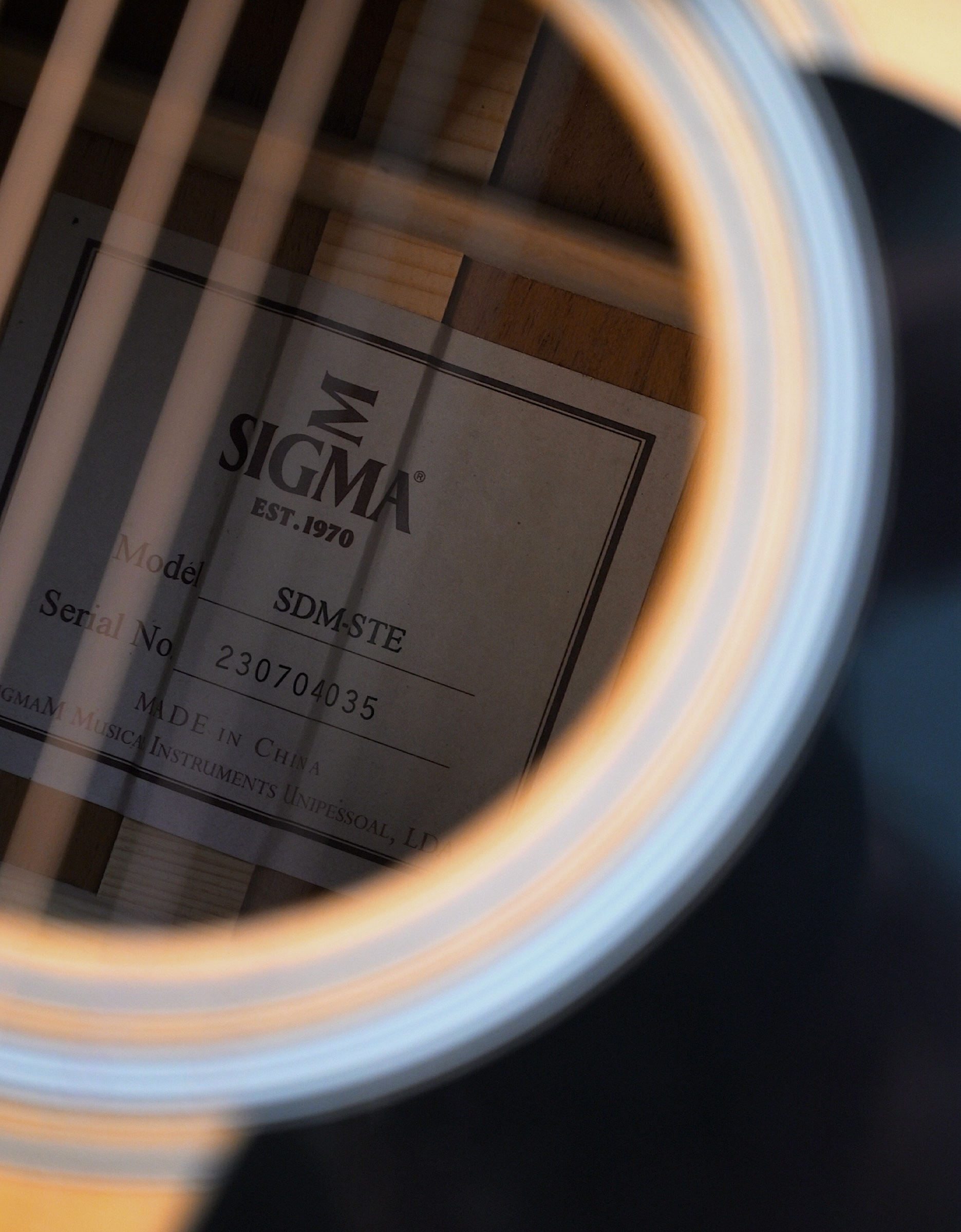 Электроакустическая гитара Sigma SDM-STE - купить в "Гитарном Клубе"