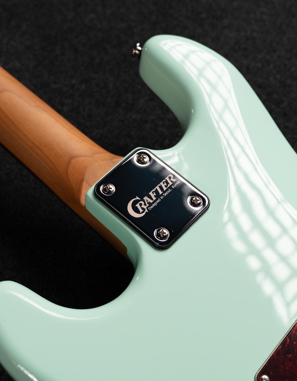 Электрогитара Crafter Charlotte VVS RS Ara Green - купить в "Гитарном Клубе"