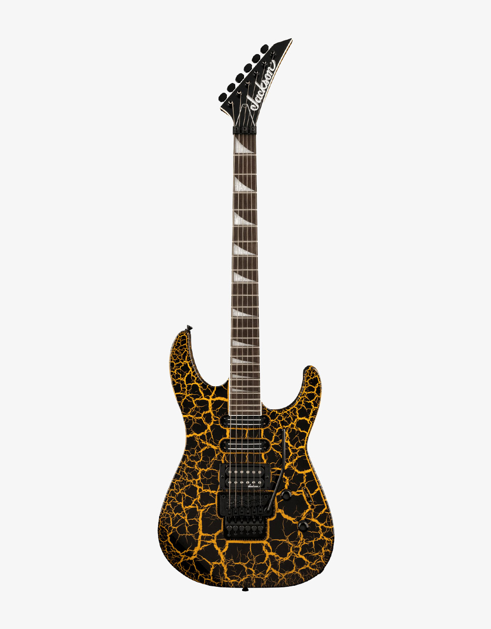 Электрогитара Jackson Soloist SL3X DX Yellow Crackl - купить в "Гитарном Клубе"