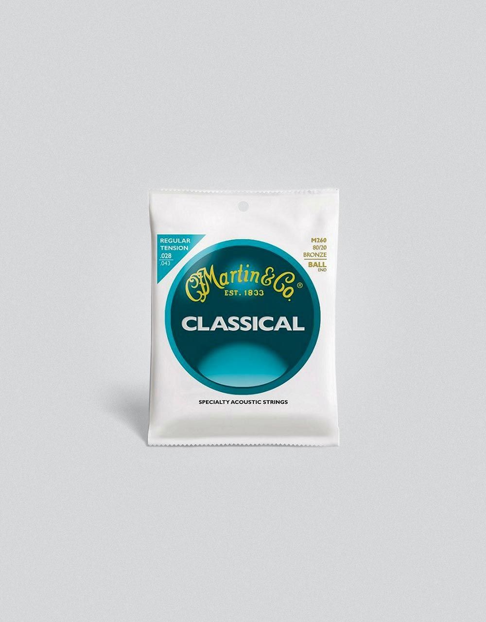 Струны для классической гитары Martin M260 - купить в "Гитарном Клубе"