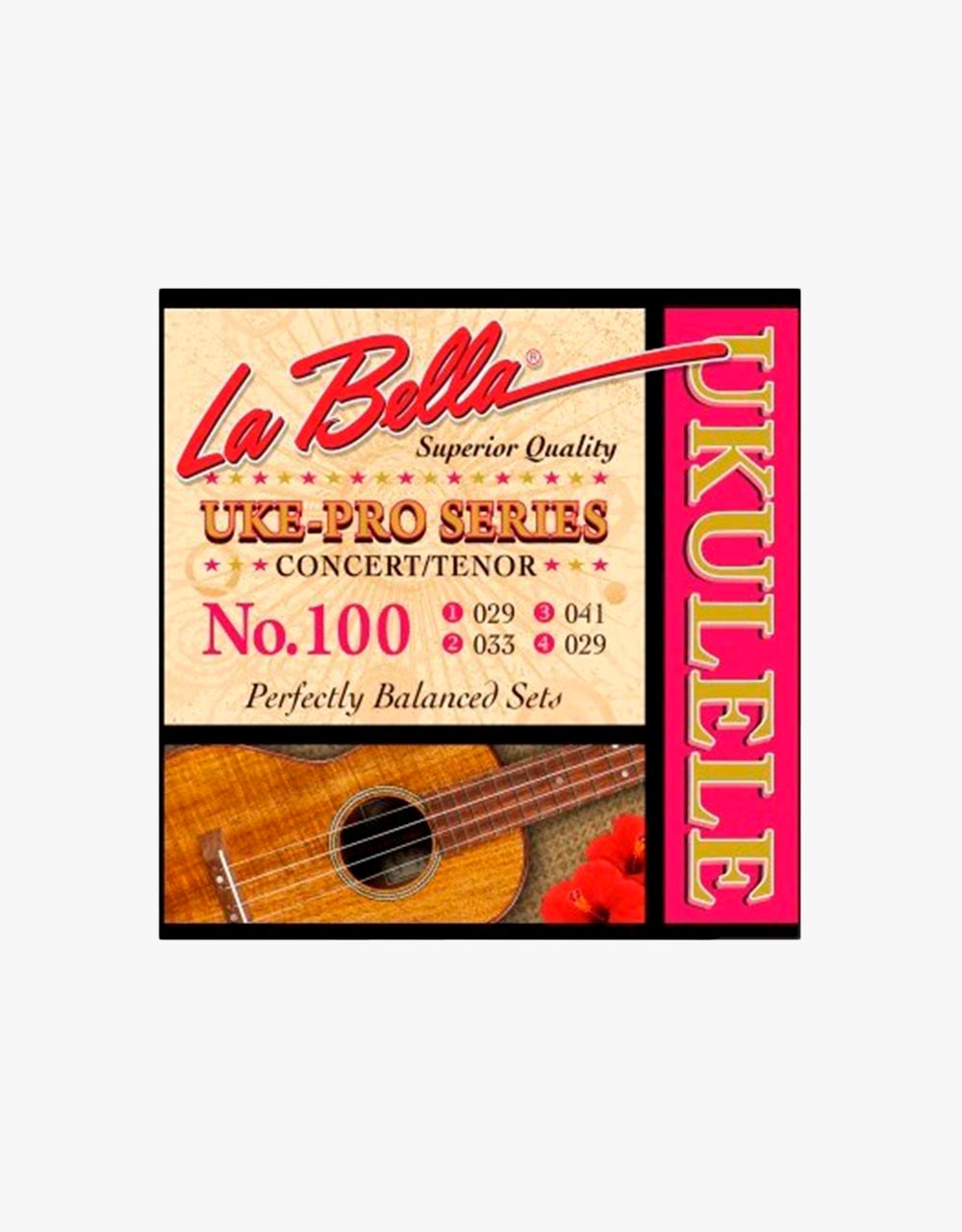 Струны для укулеле-тенор La Bella 100 Uke-Pro - купить в "Гитарном Клубе"