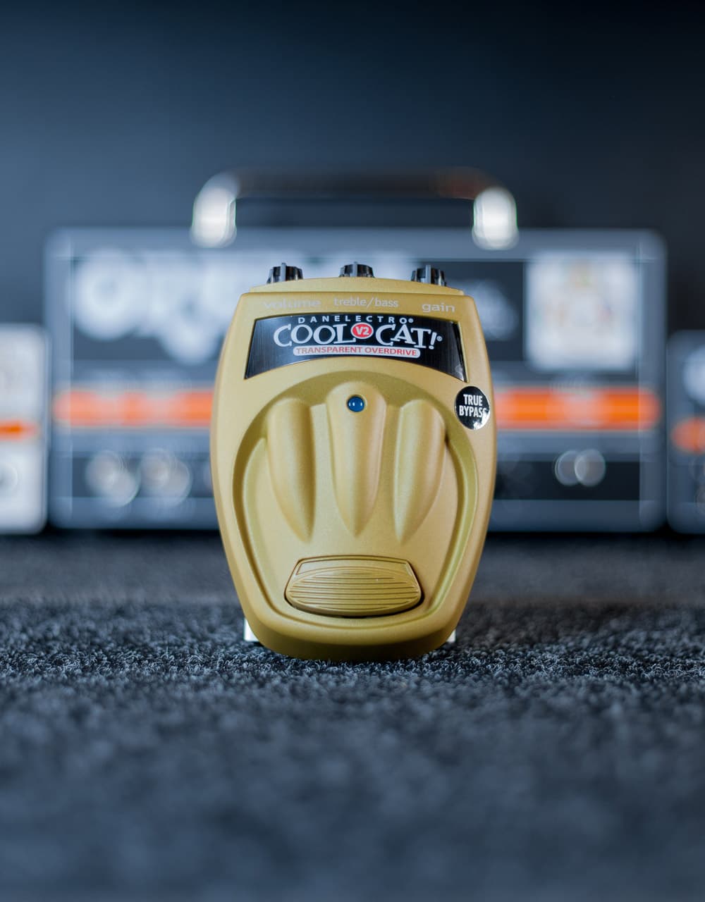 Гитарная педаль Danelectro CTO2 Cool Cat Transparent Overdrive V2