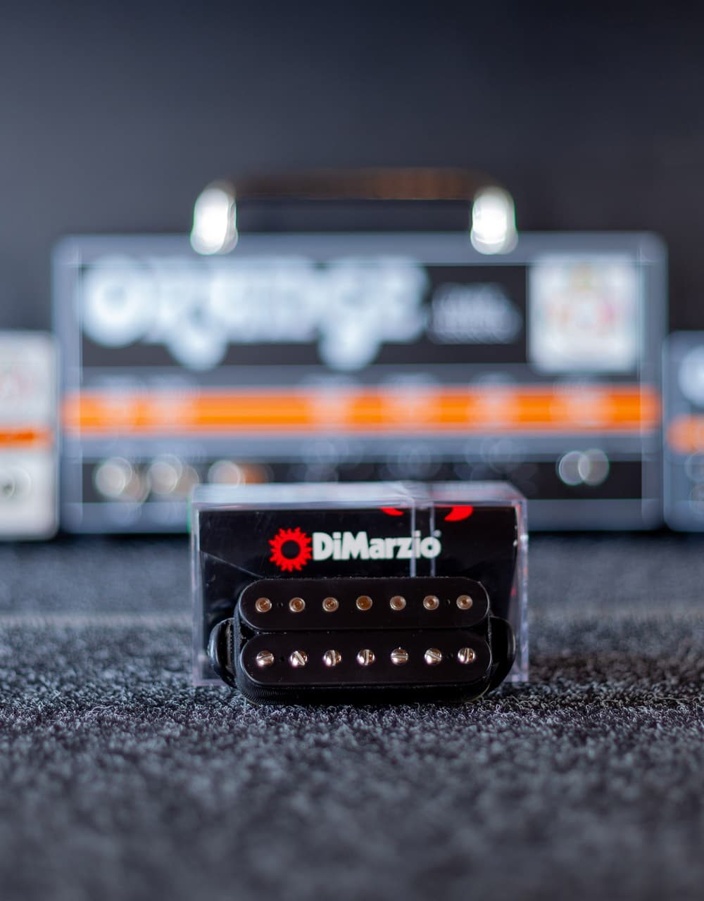 Гитарный звукосниматель 7-струнный DiMarzio DP759BK PAF 7, Bridge - купить в "Гитарном Клубе"