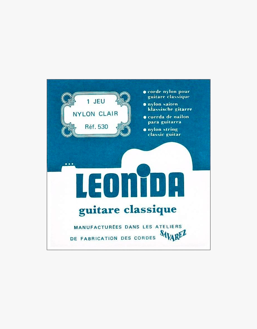 Струны для классической гитары Savarez 530 Leonida Normal Tension - купить в "Гитарном Клубе"