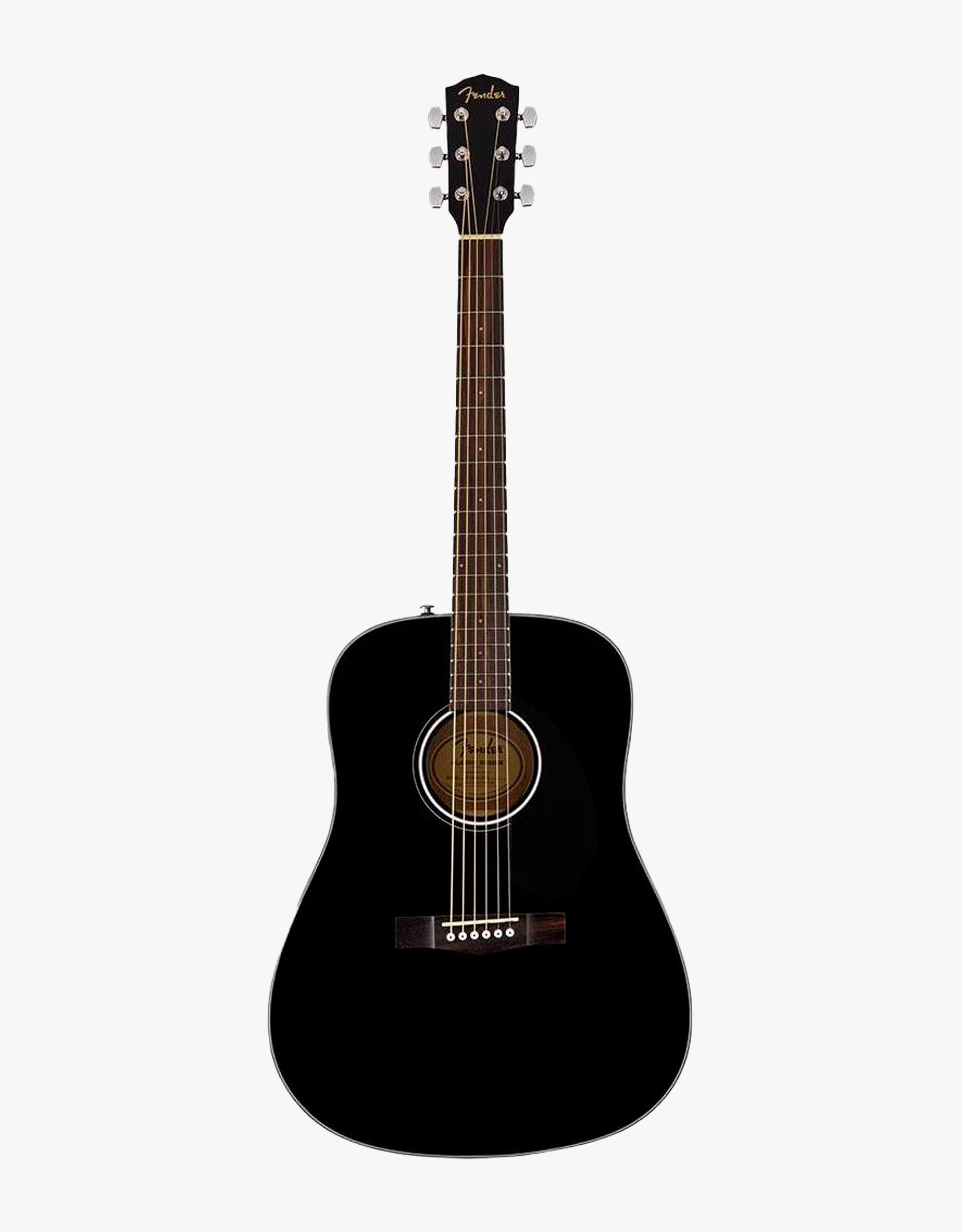 Акустическая гитара Fender CD-60S Black - купить в "Гитарном Клубе"