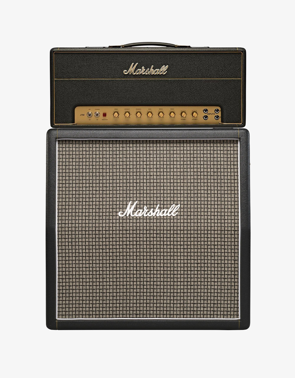 Ламповый усилитель-stack для электрогитары Marshall 2245THW + 1960AX 4X12 ANGLED CABINET - купить в "Гитарном Клубе"