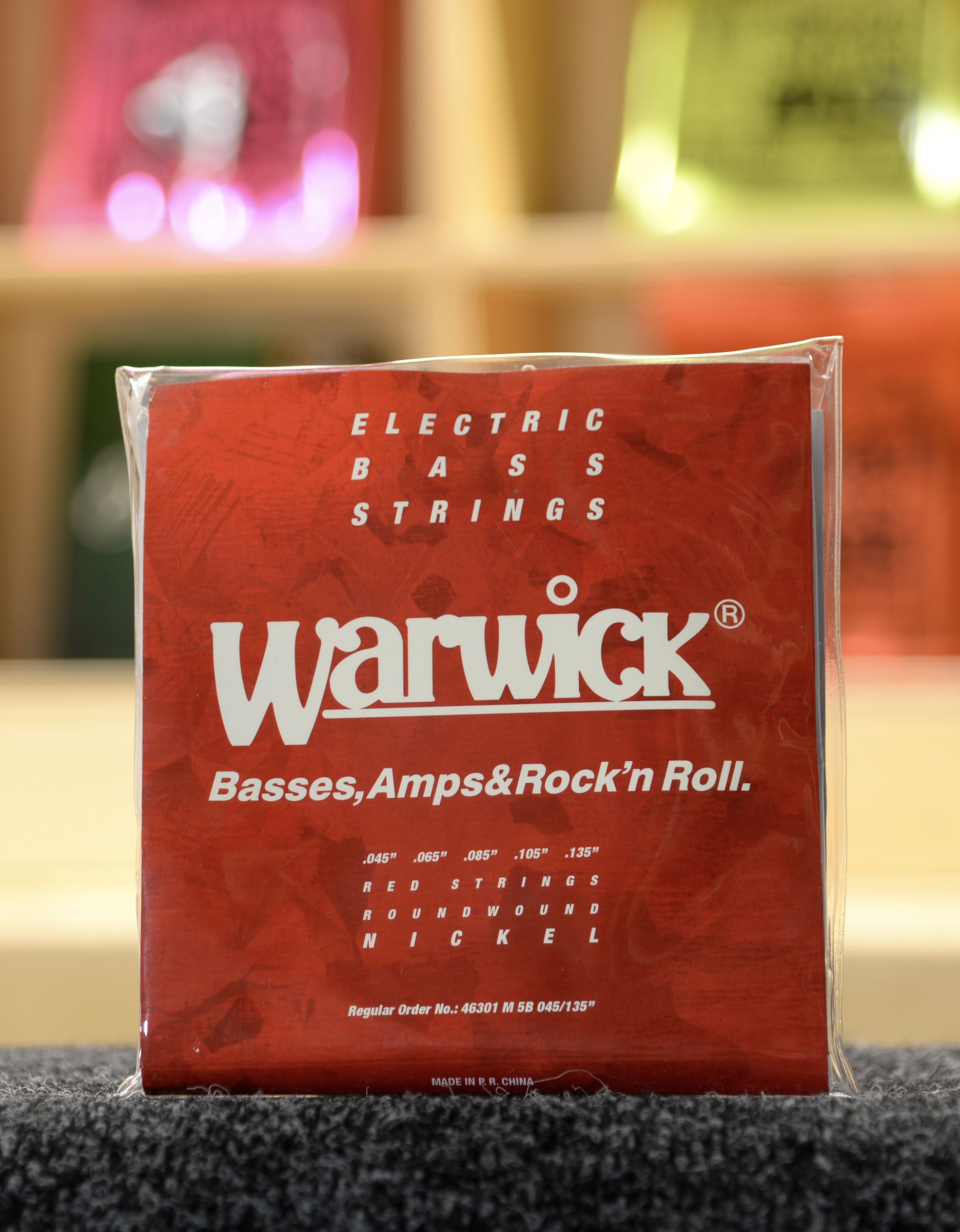 Струны для 5-струнной бас-гитары Warwick 46301M5B, 45-135 - купить в "Гитарном Клубе"