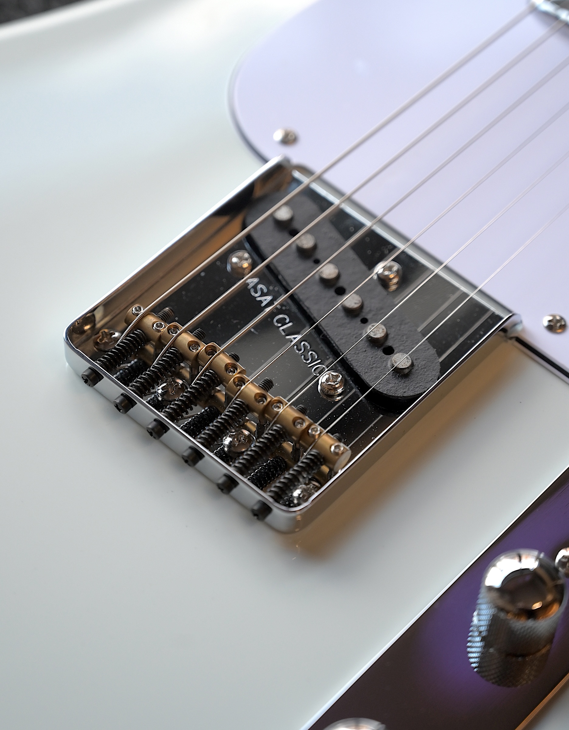 Электрогитара G&L Tribute ASAT Classic Alnico Sonic Blue Poplar MP - купить в "Гитарном Клубе"