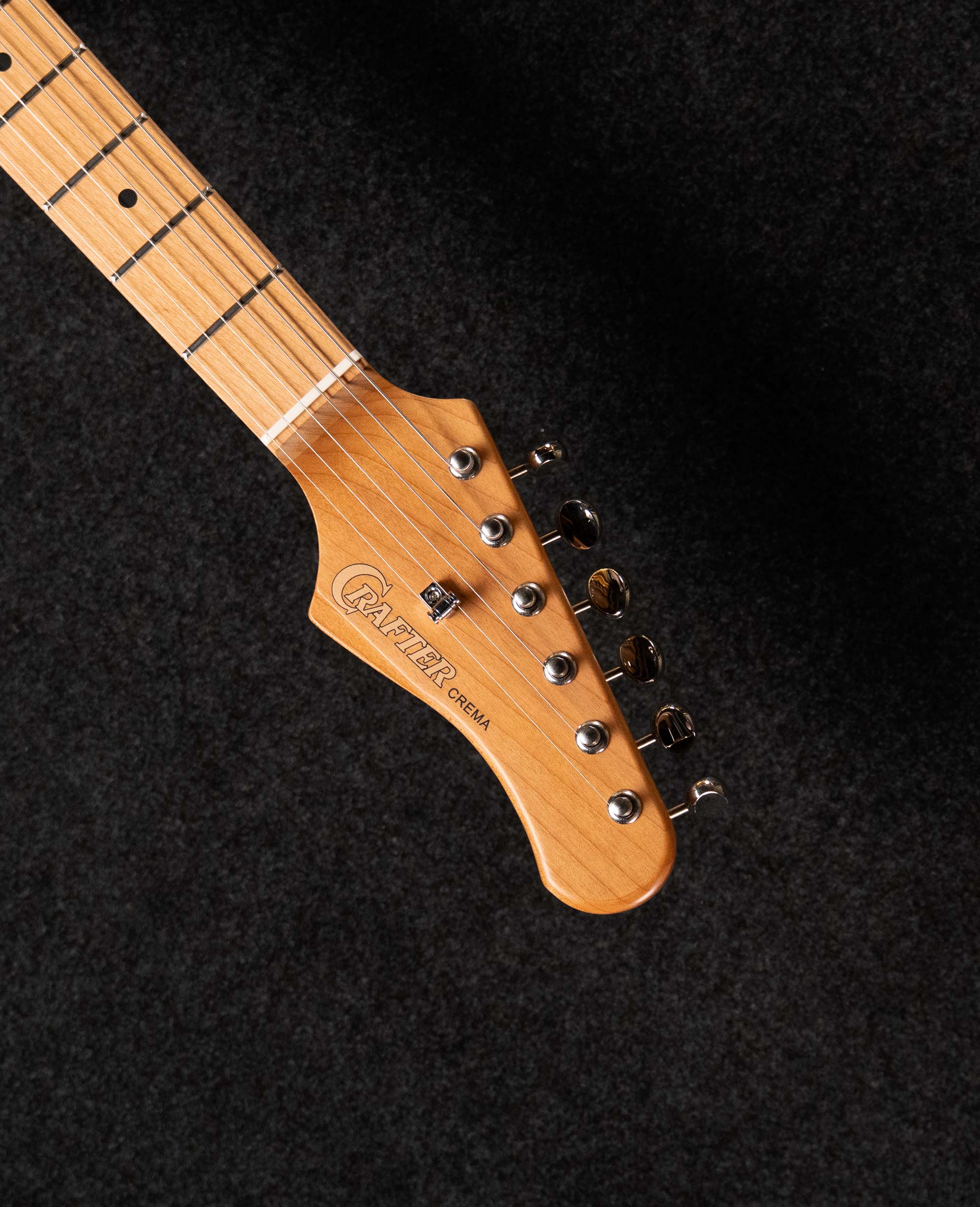 Электрогитара Crafter Crema T VVS MP Cosmic Black - купить в "Гитарном Клубе"