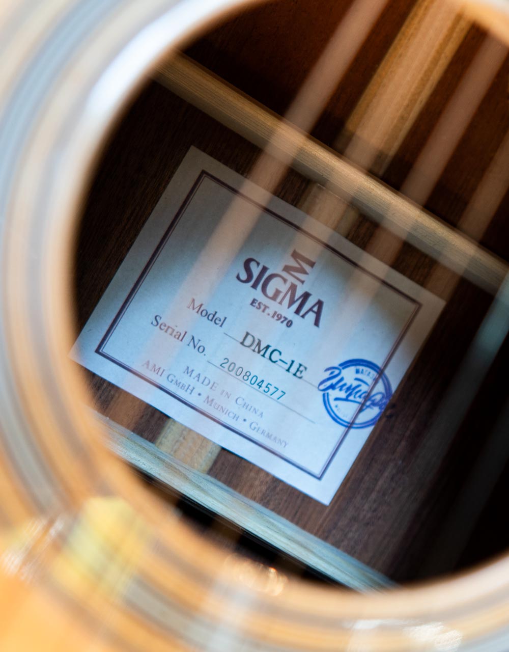 Электроакустическая гитара Sigma DMC-1E - купить в "Гитарном Клубе"