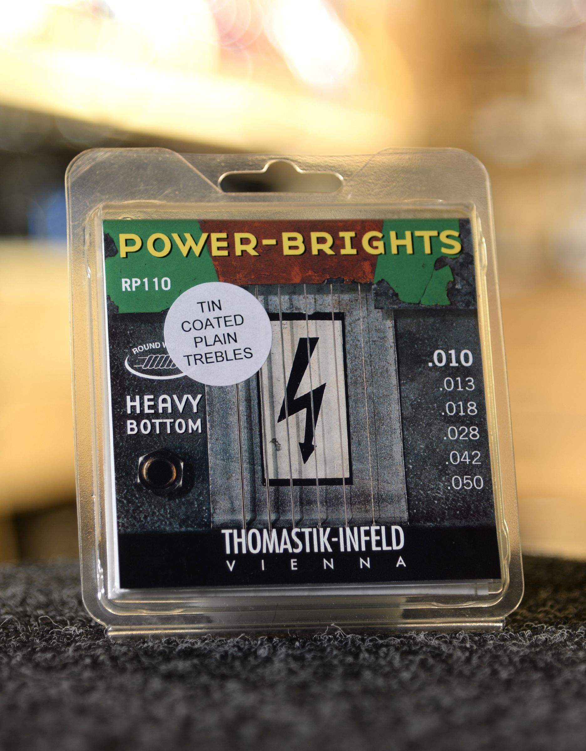 Струны для электрогитары THOMASTIK Power Brights RP110T, 10-50 - купить в "Гитарном Клубе"