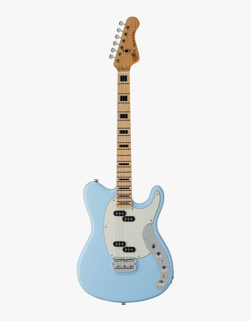 Электрогитара G&L CLF Espada Sonic Blue MP - купить в "Гитарном Клубе"