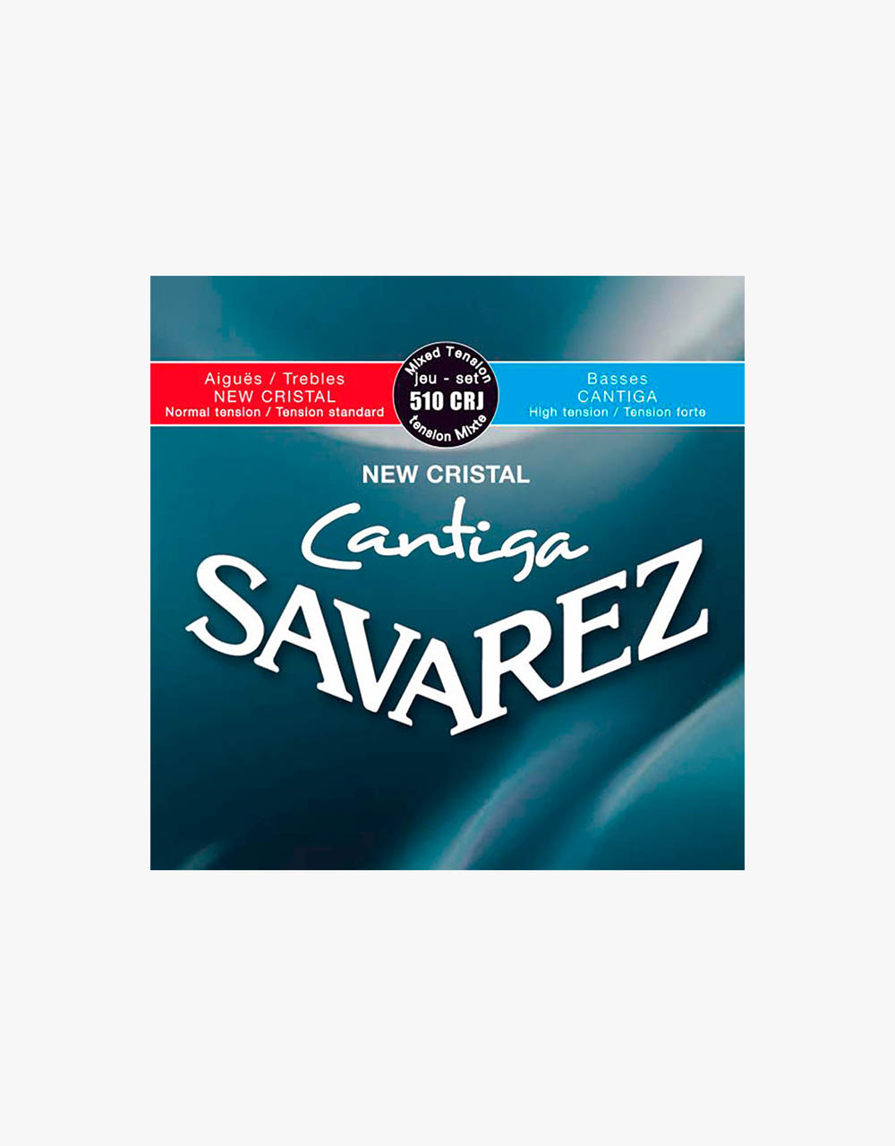Струны для классической гитары Savarez 510 CRJ New Cristal Cantiga Mixed Tencion - купить в "Гитарном Клубе"