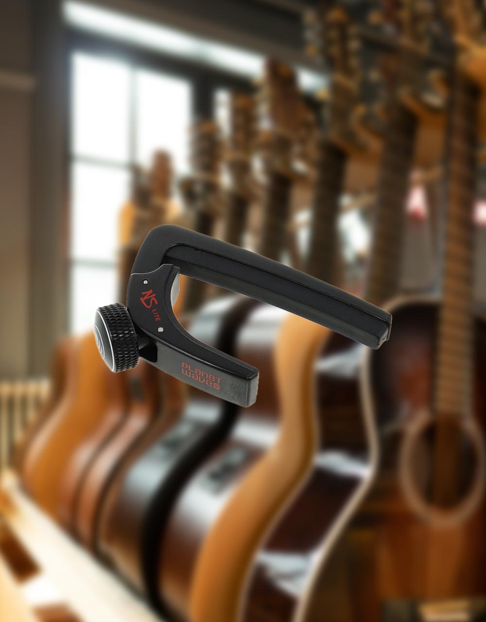 Каподастр для гитары Planet Waves PW-CP-07 NS Capo Lite - купить в "Гитарном Клубе"