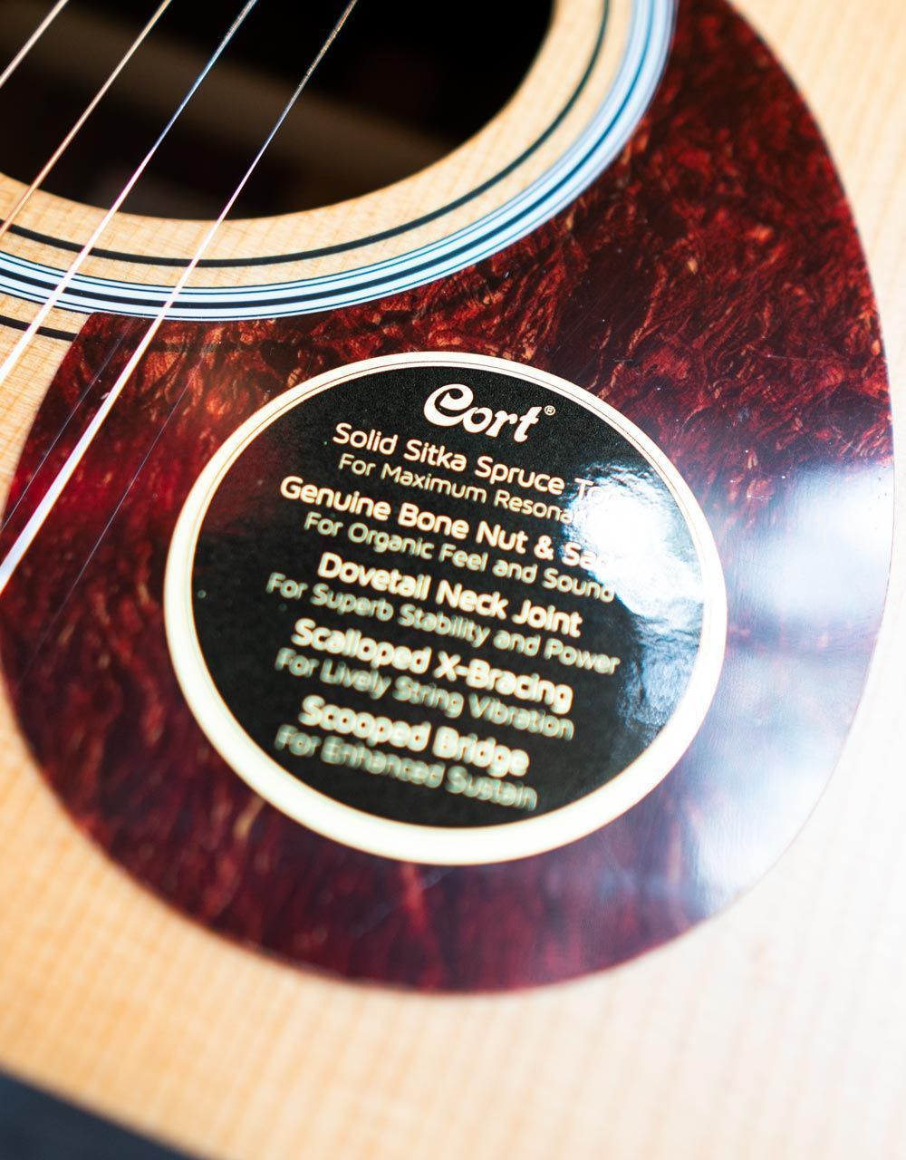 Электроакустическая гитара Cort L200F-ATV-SG Luce - купить в "Гитарном Клубе"