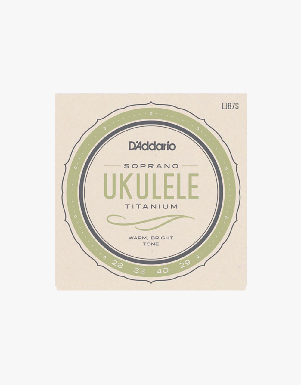 Струны для укулеле-сопрано D’Addario EJ87S Titanium - купить в "Гитарном Клубе"