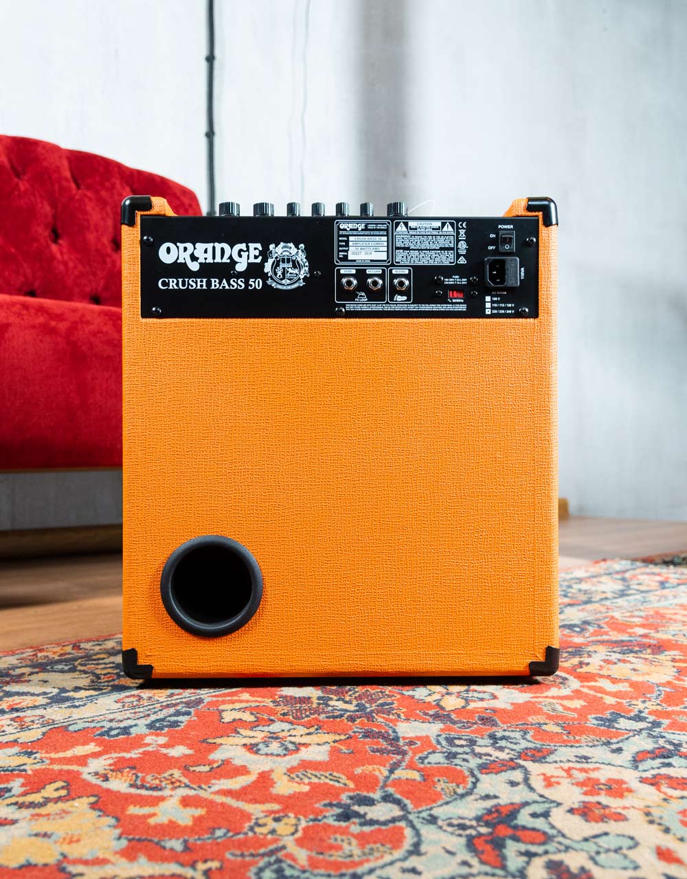 Комбоусилитель для бас-гитары ORANGE Crush Bass 50, 1х12, 50Вт - купить в "Гитарном Клубе"