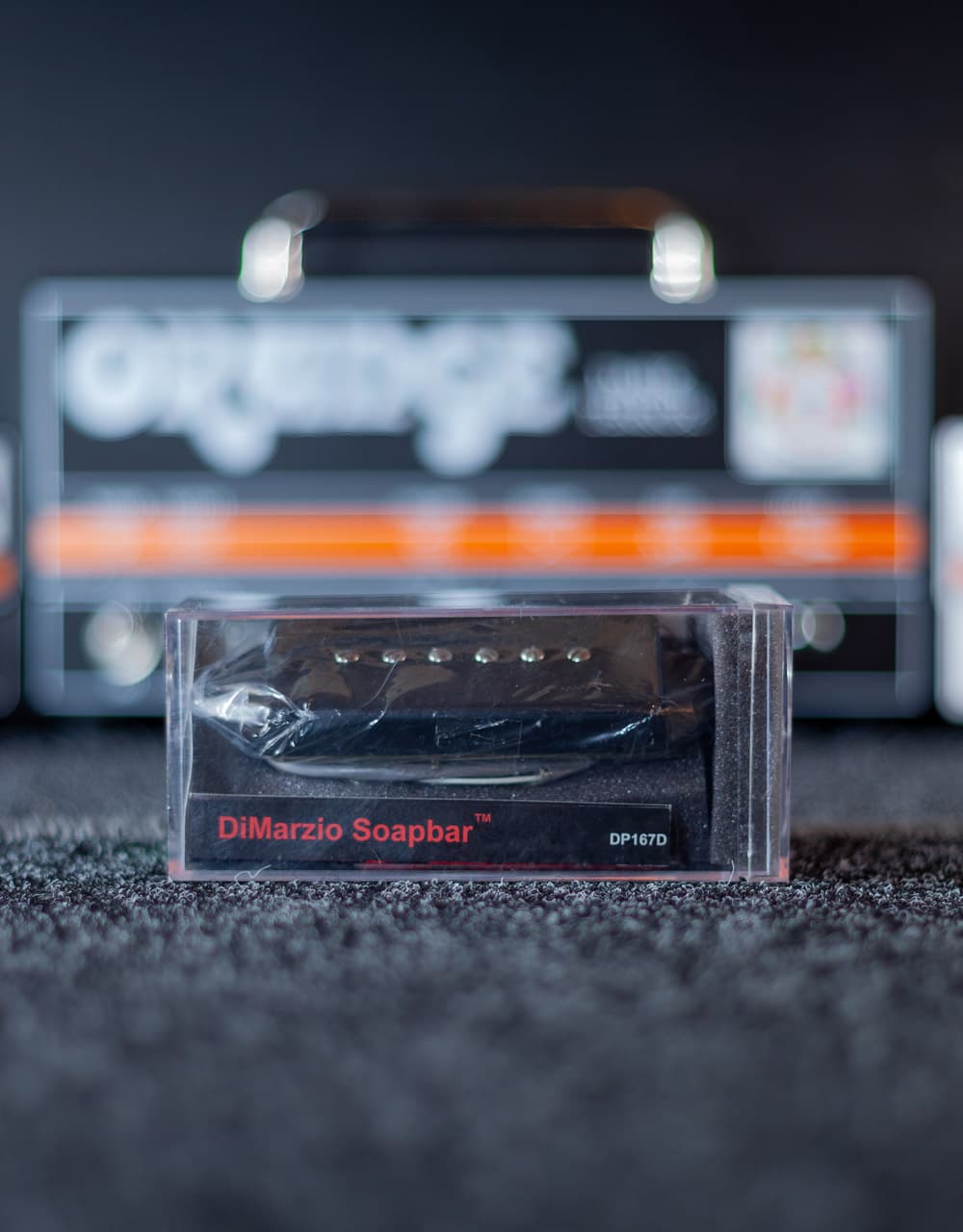 Гитарный звукосниматель DiMarzio DP167BKD Soapbar Dog-Ear - купить в "Гитарном Клубе"