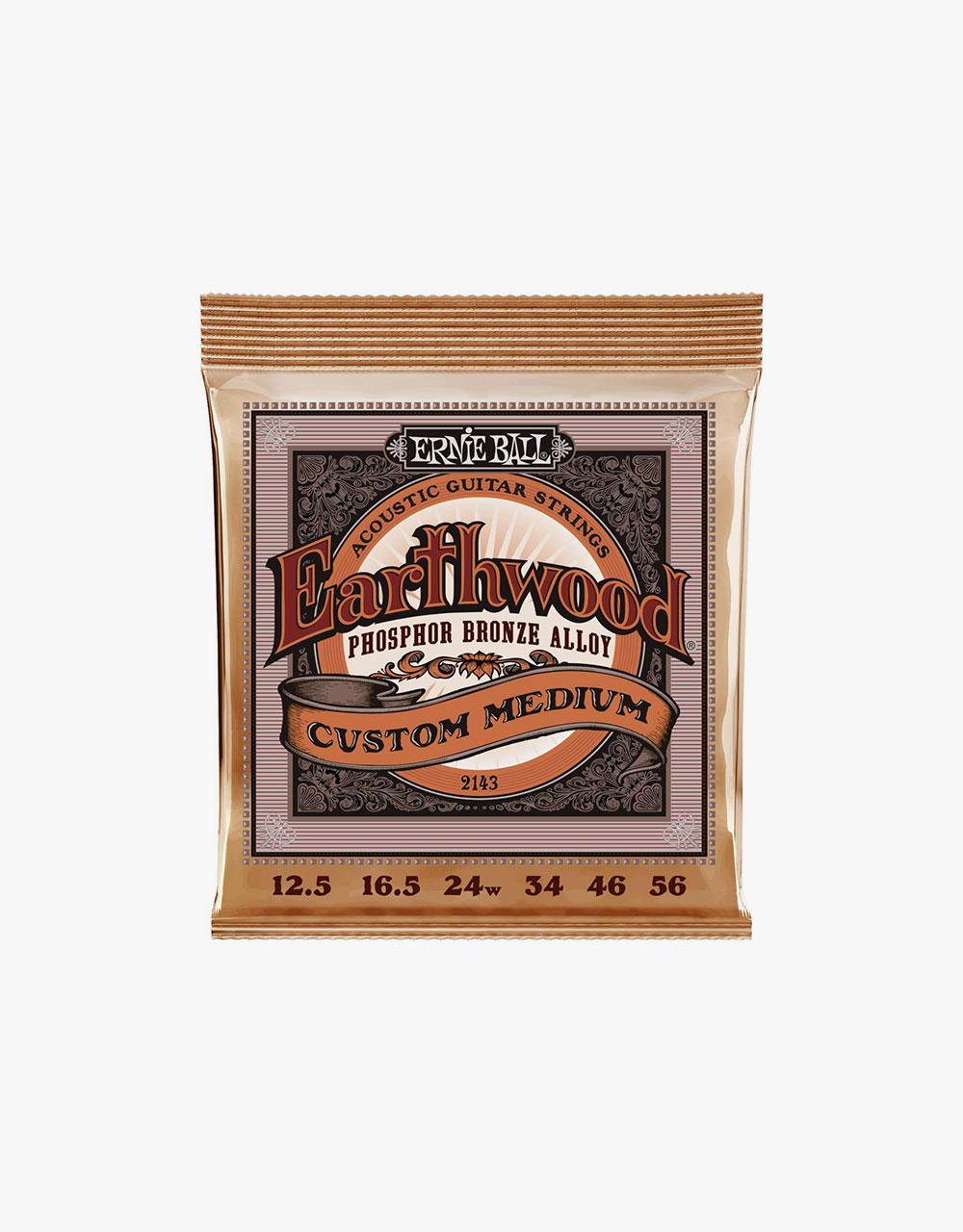 Струны для акустической гитары Ernie Ball 2143, 12.5-56 - купить в "Гитарном Клубе"