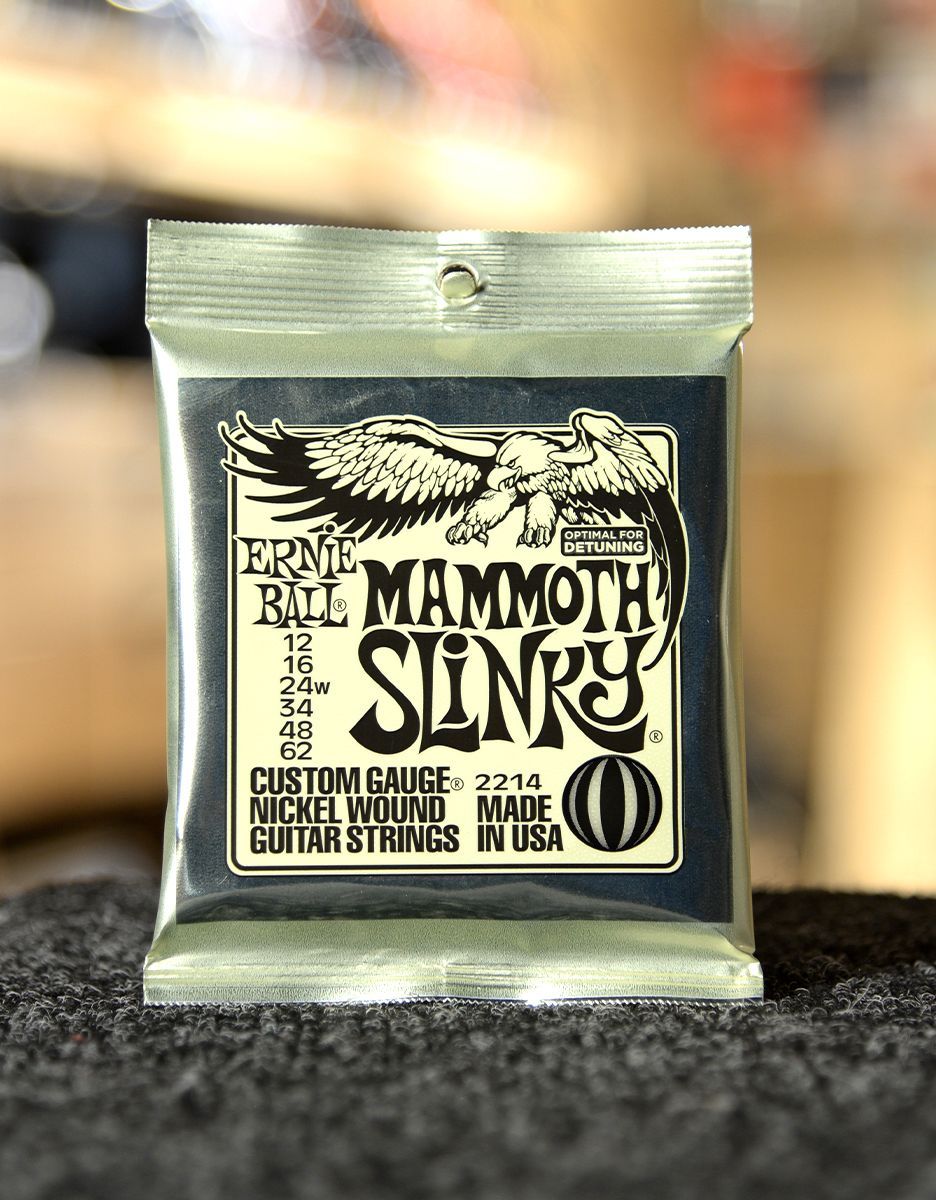 Струны для электрогитары Ernie Ball, Mammoth Slinky, 12-62 - купить в "Гитарном Клубе"