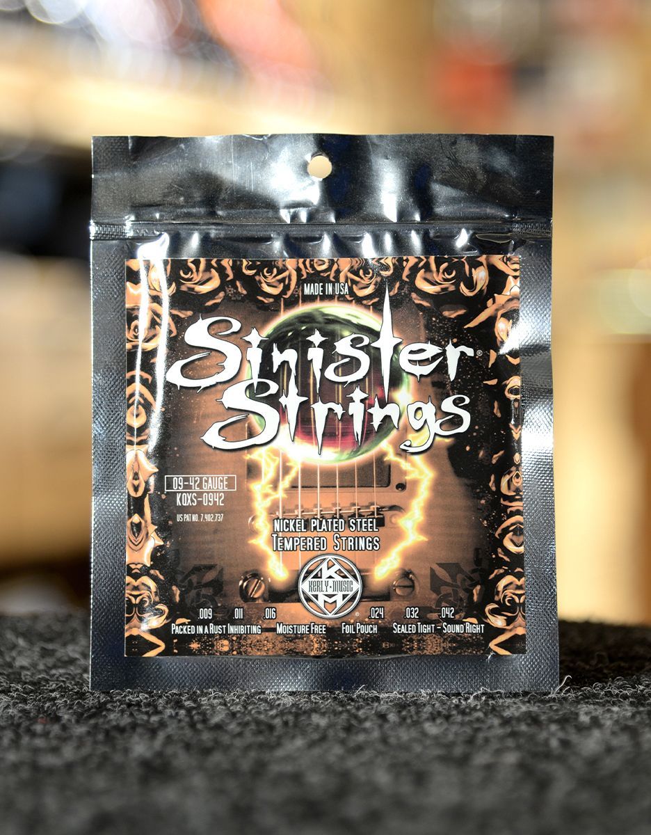 Струны для электрогитары Kerly KQXS-0942 Sinister, 9-42 - купить в "Гитарном Клубе"