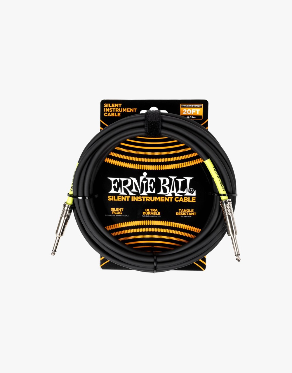 Инструментальный кабель Ernie Ball Silent 6473 - купить в "Гитарном Клубе"