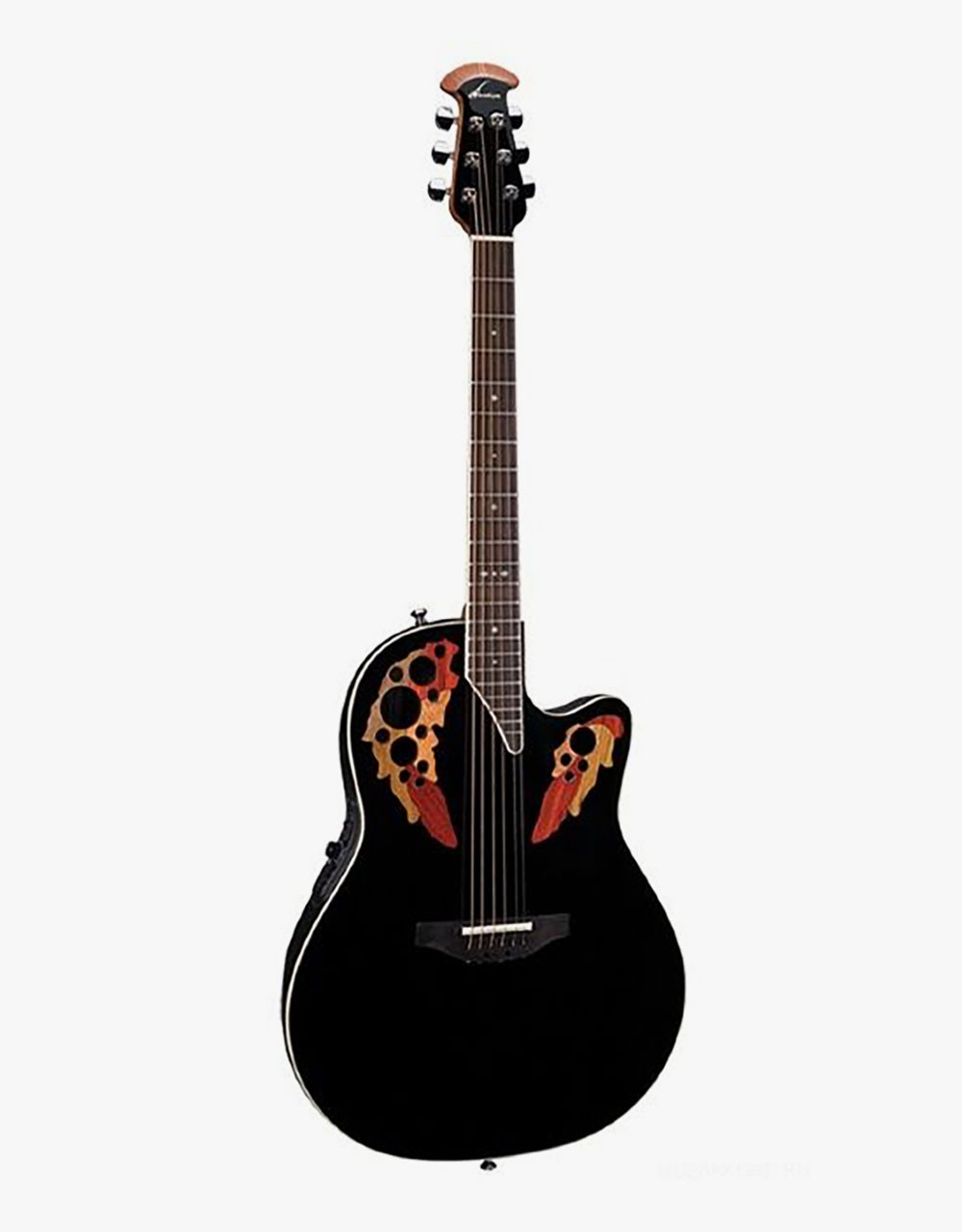 Электроакустическая гитара Ovation 2778AX-5 Standard Elite Black Contour Cutaway Black - купить в "Гитарном Клубе"