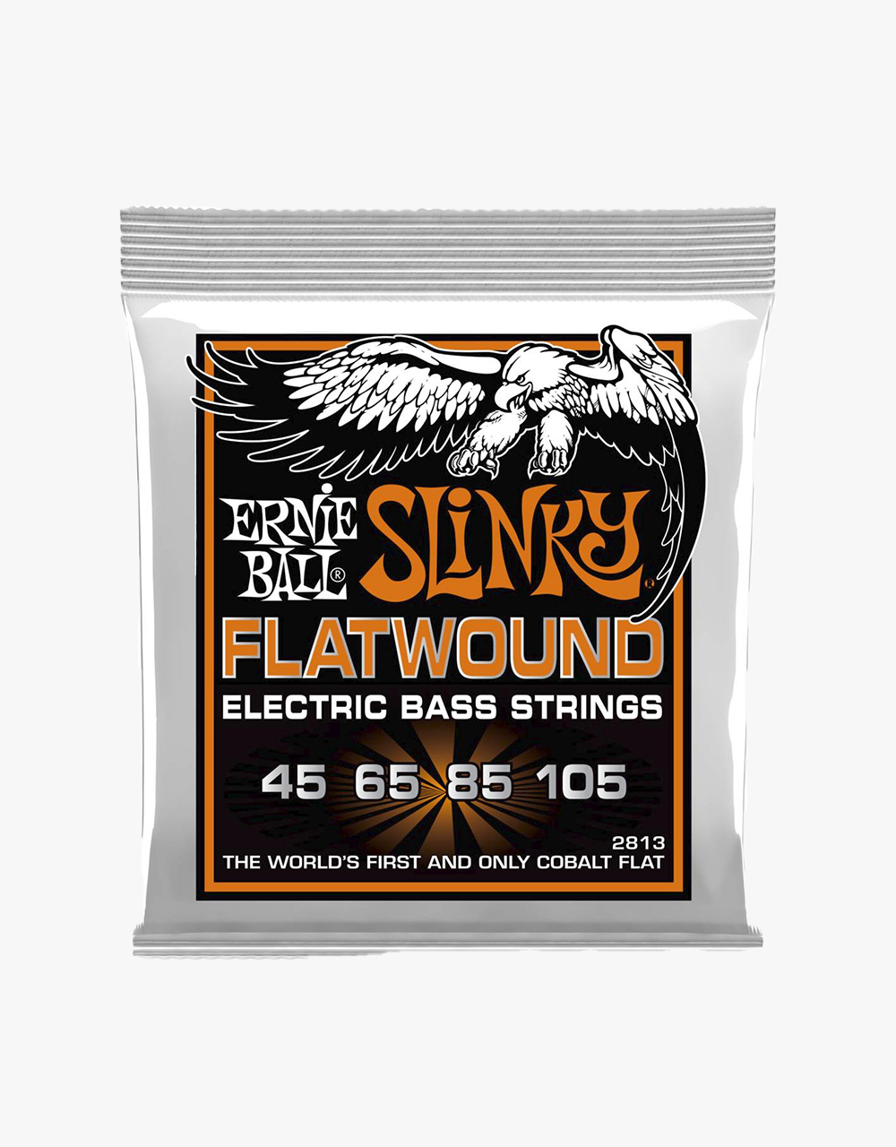 Струны для бас-гитары Ernie Ball 2813 Hybrid Slinky Flatwound 45-105 - купить в "Гитарном Клубе"