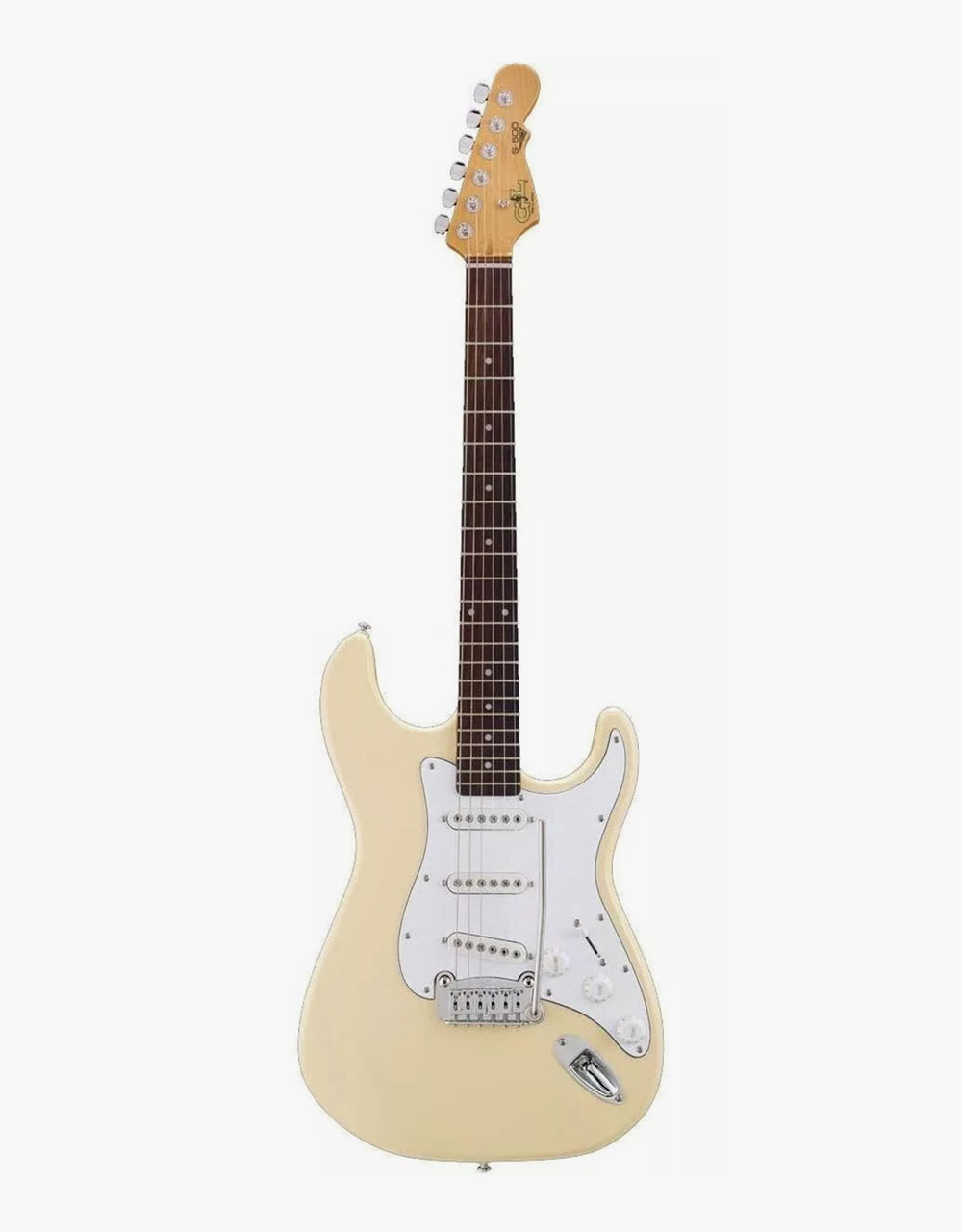 Электрогитара G&L Tribute S-500 Vintage White Jatoba - купить в "Гитарном Клубе"