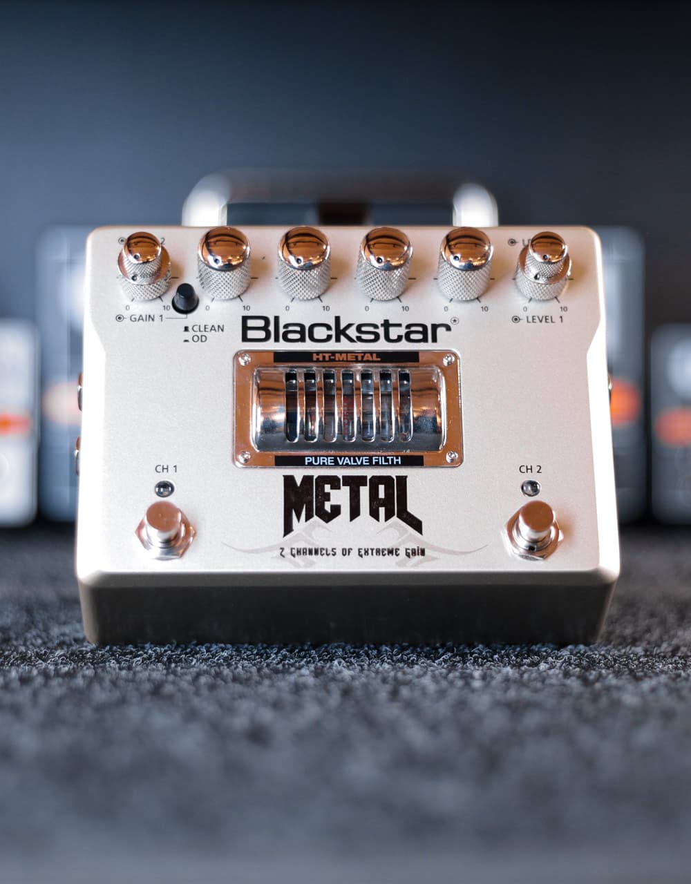 Гитарная педаль BLACKSTAR HT-METAL, Distortion - купить в "Гитарном Клубе"