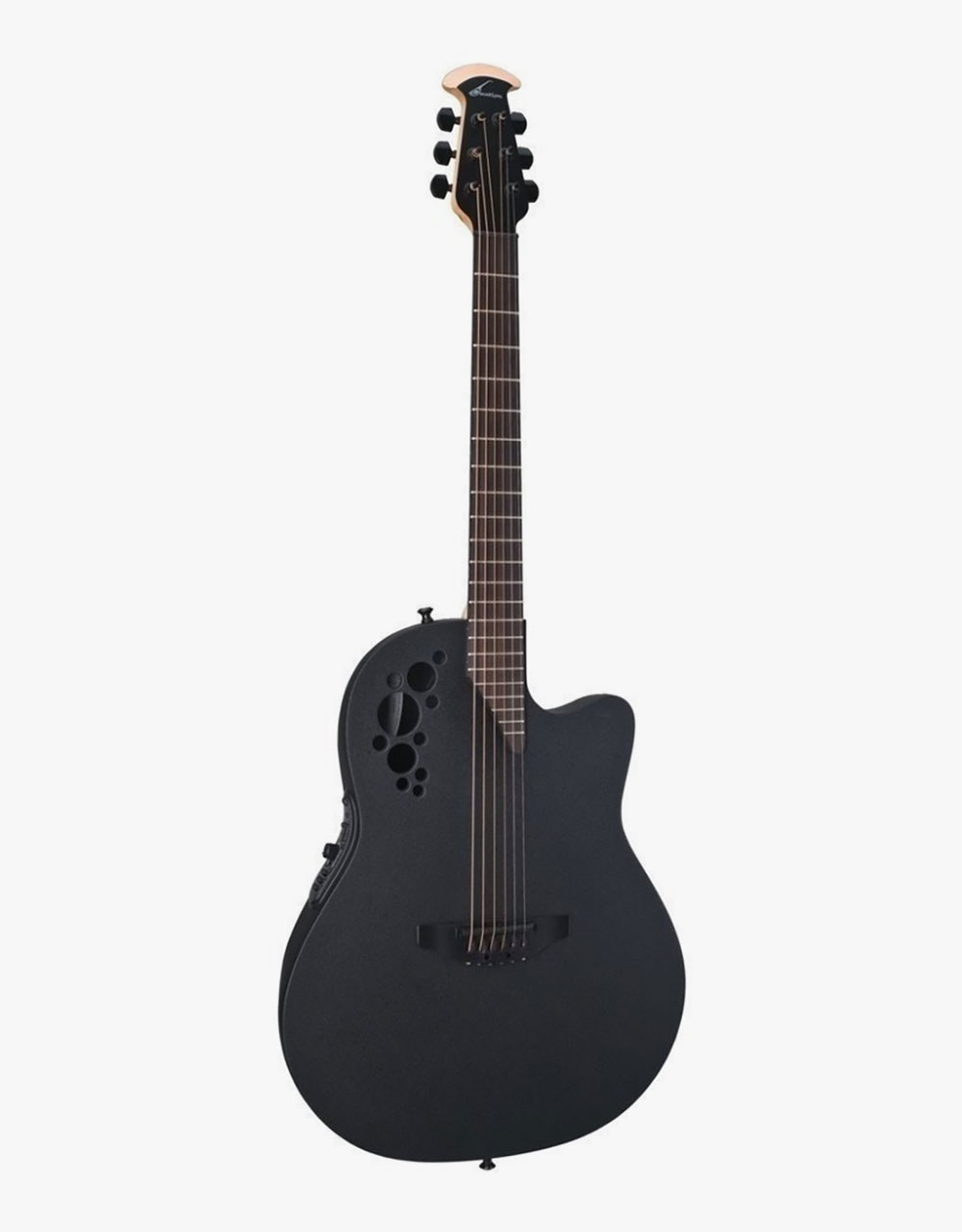 Электроакустическая гитара Ovation 1778TX-5-G Elite TX Mid Cutaway Black Textured - купить в "Гитарном Клубе"