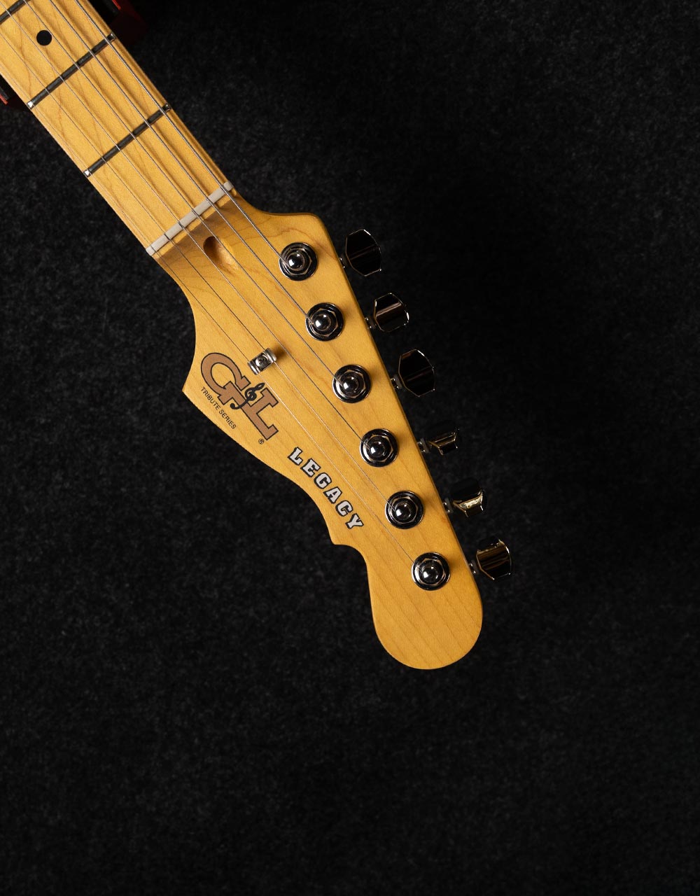 Электрогитара G&L Tribute Legacy 3-Tone Sunburst MP - купить в "Гитарном Клубе"