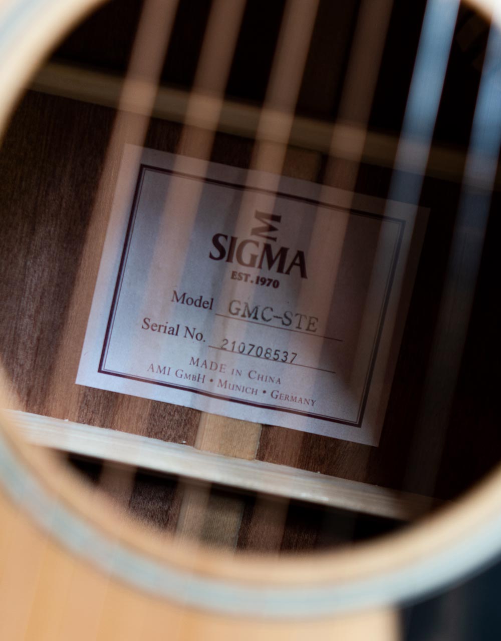 Электроакустическая гитара Sigma GMC-STE - купить в "Гитарном Клубе"