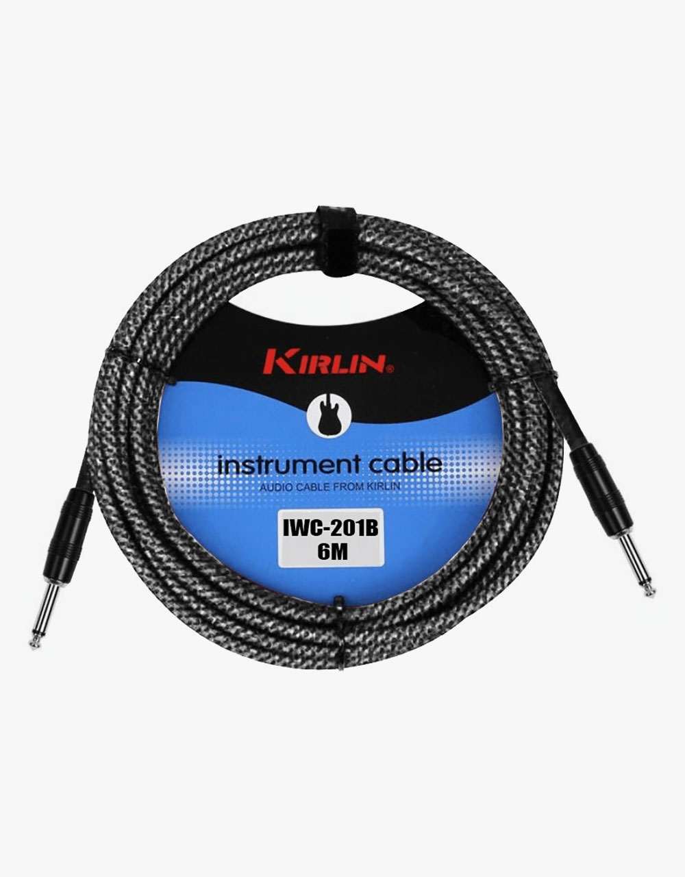 Инструментальный кабель Kirlin IWC-201B-6M-BK - купить в "Гитарном Клубе"