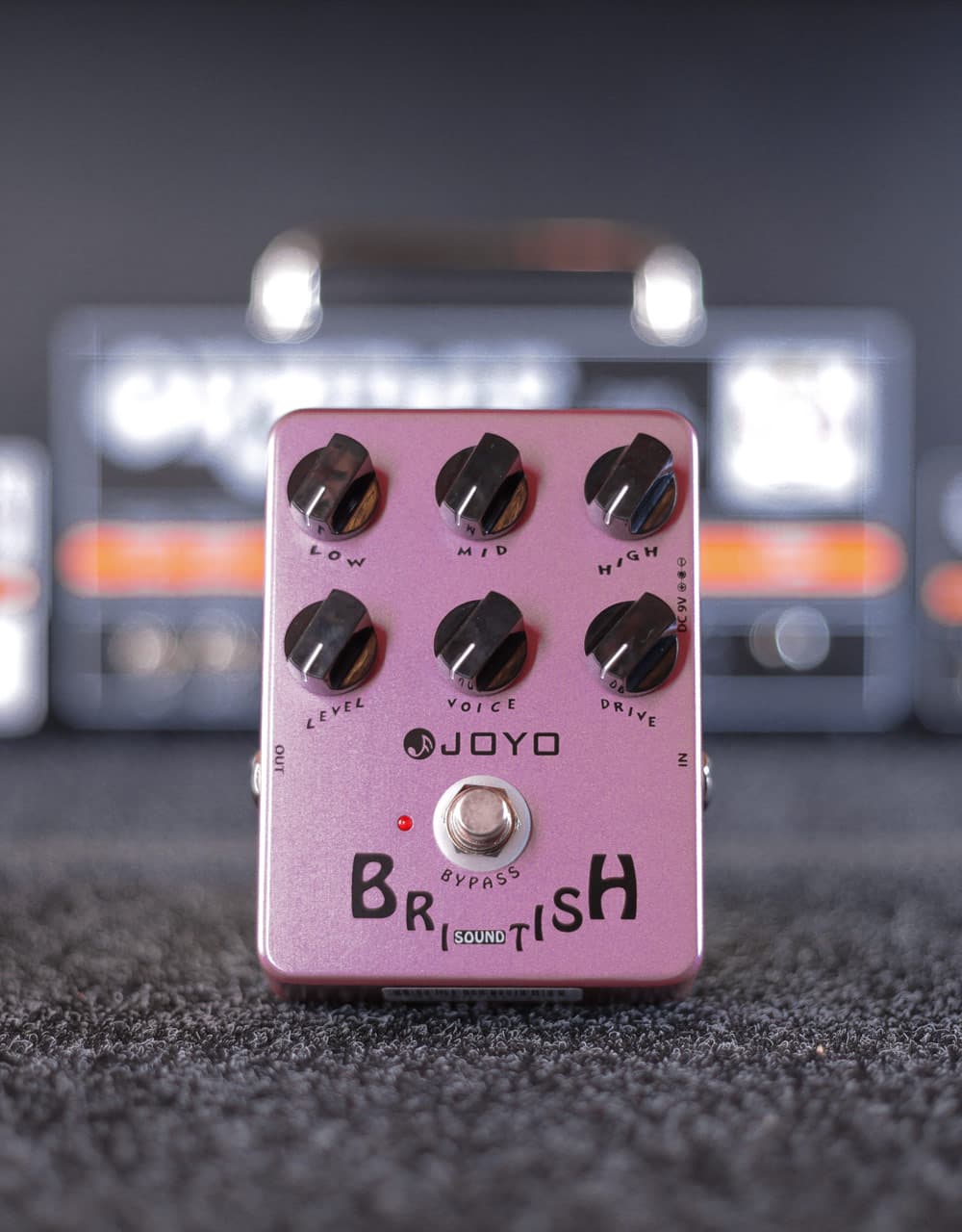 Гитарная педаль JOYO JF-16, British Sound - купить в "Гитарном Клубе"