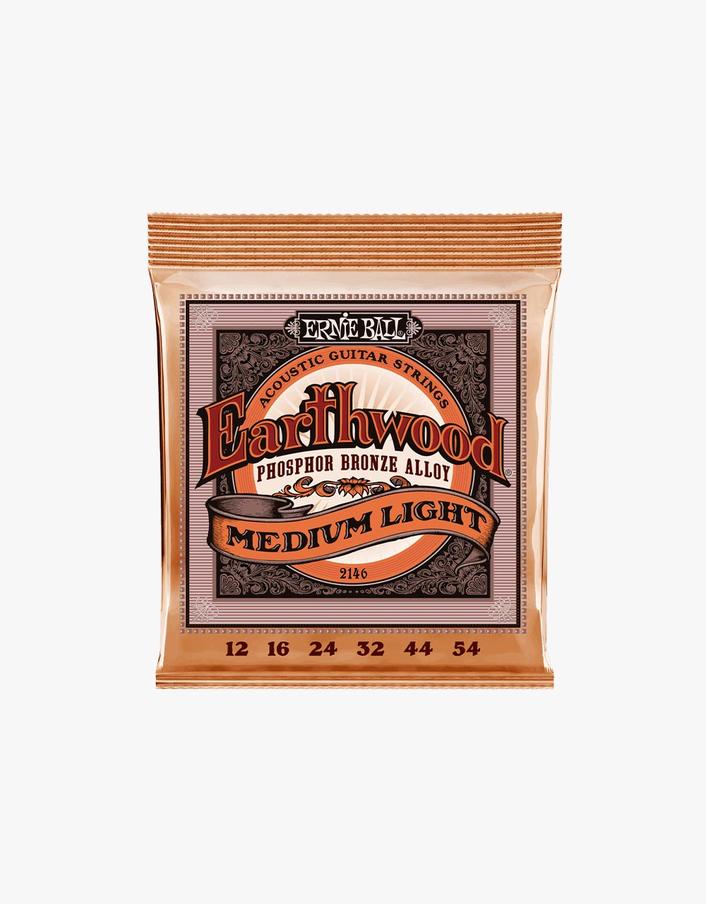 Струны для акустической гитары Ernie Ball 2146 Earthwood, 12-54 - купить в "Гитарном Клубе"