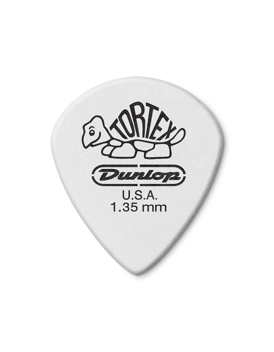 Медиатор Dunlop 478R1.35 Tortex White Jazz III - купить в "Гитарном Клубе"