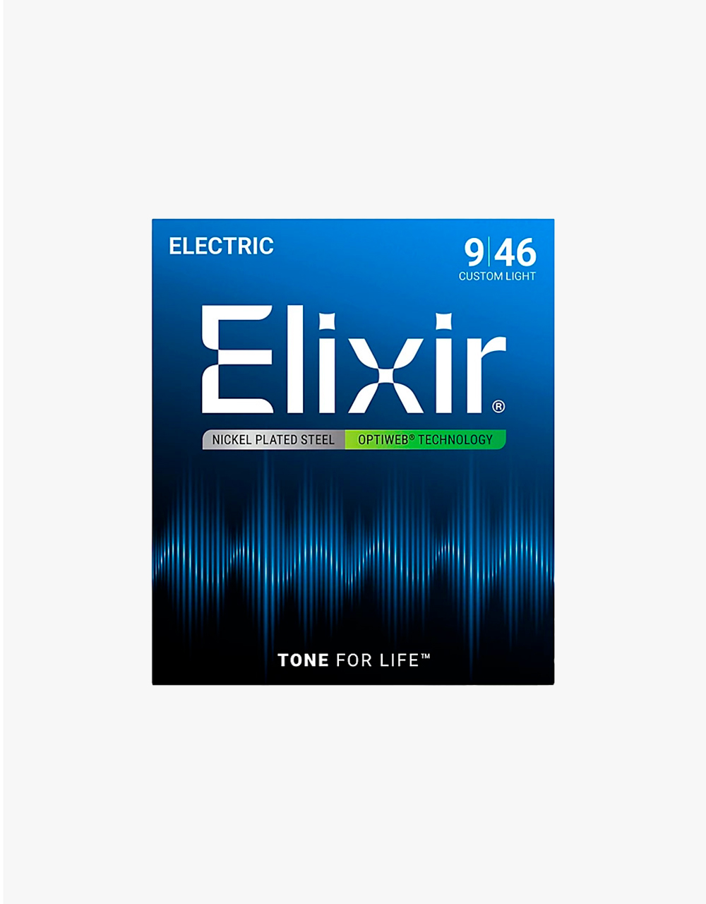 Струны для электрогитары Elixir 19027 Optiweb, 9-46 - купить в "Гитарном Клубе"