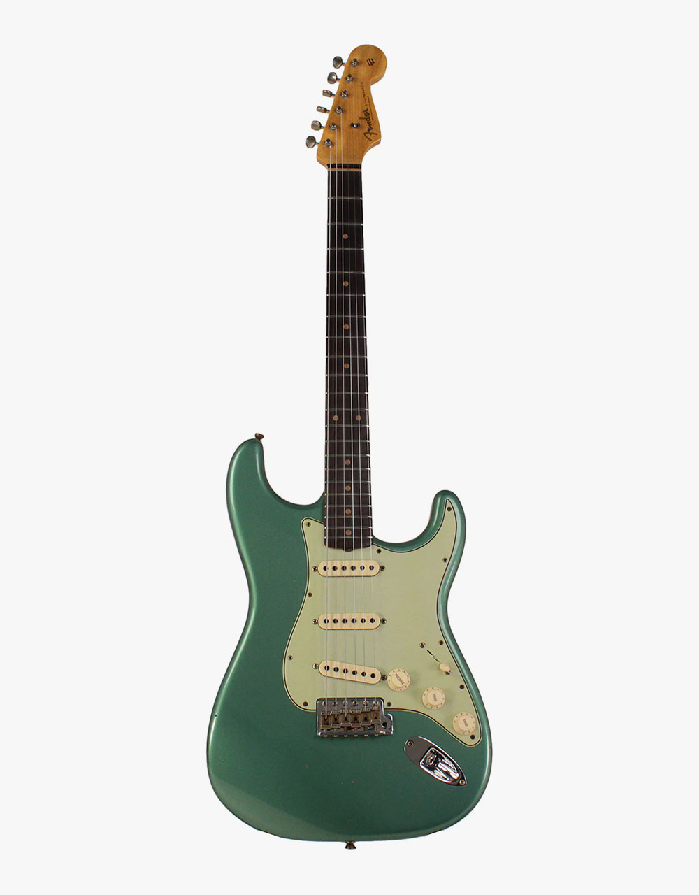 Электрогитара Fender Custom Shop 1960 Stratocaster S20 LTD Relic Journeyman Faded Aged Sherwood Gree - купить в "Гитарном Клубе"