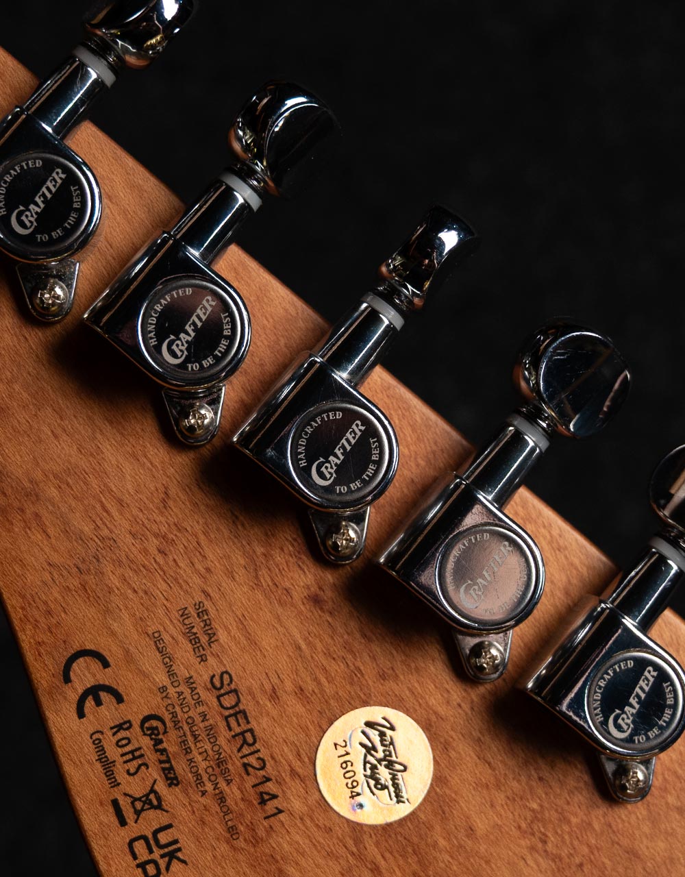 Электрогитара Crafter Charlotte S VVS MP Day Blue - купить в "Гитарном Клубе"