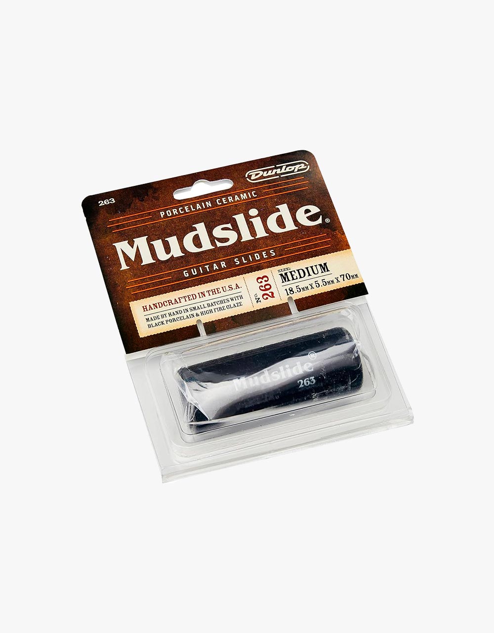 Слайд Dunlop 263 Mudslide Porcelain Medium - купить в "Гитарном Клубе"