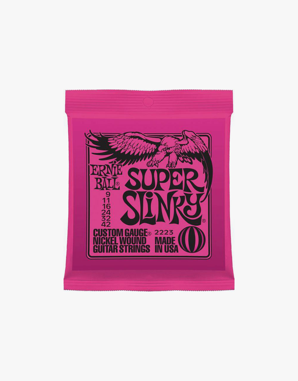 Струны для электрогитары Ernie Ball, Super Slinky, 9-42 - купить в "Гитарном Клубе"