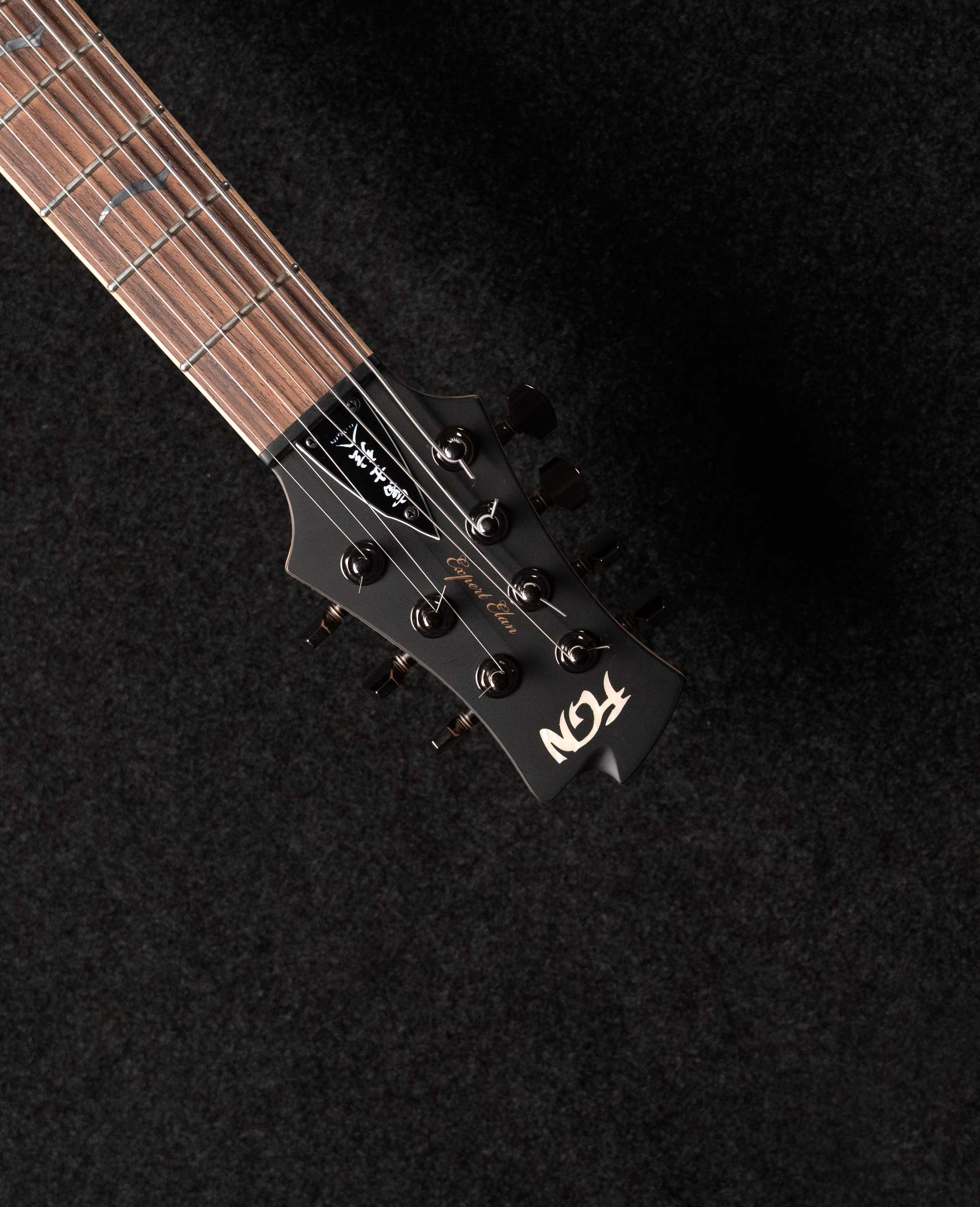 Электрогитара  FGN Expert Elan EEL-DE-7 Matte Black, 2013 - купить в "Гитарном Клубе"
