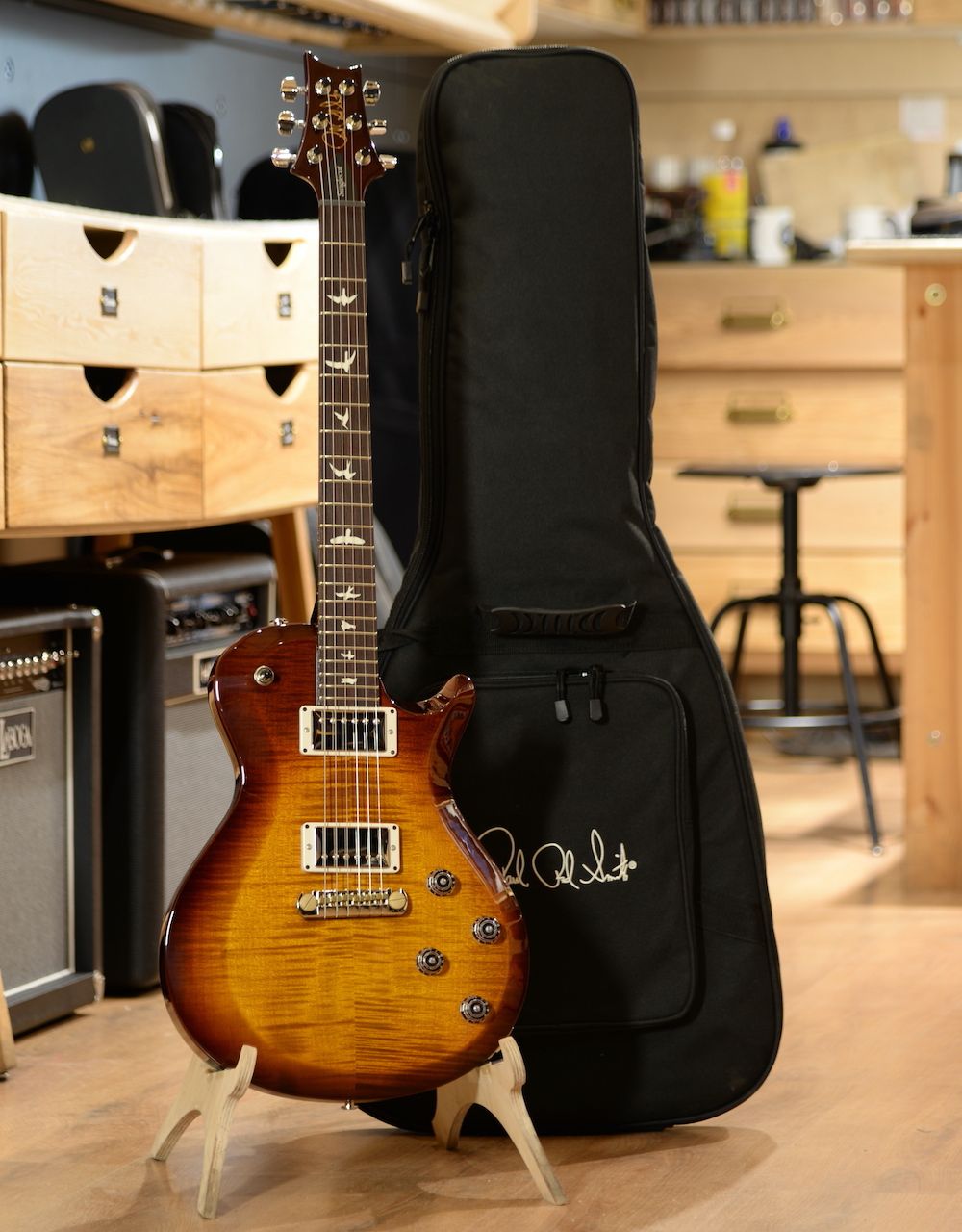 Электрогитара PRS S2 SC VIOLIN AMBER SUNBURST - купить в "Гитарном Клубе"