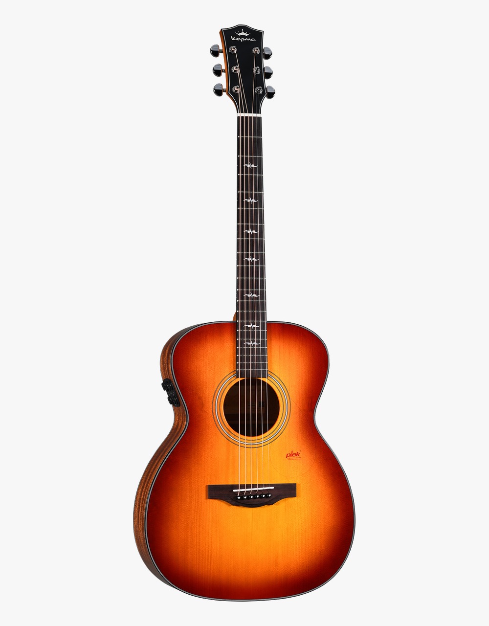Трансакустическая гитара Kepma F1E-OM-BS - купить в "Гитарном Клубе"