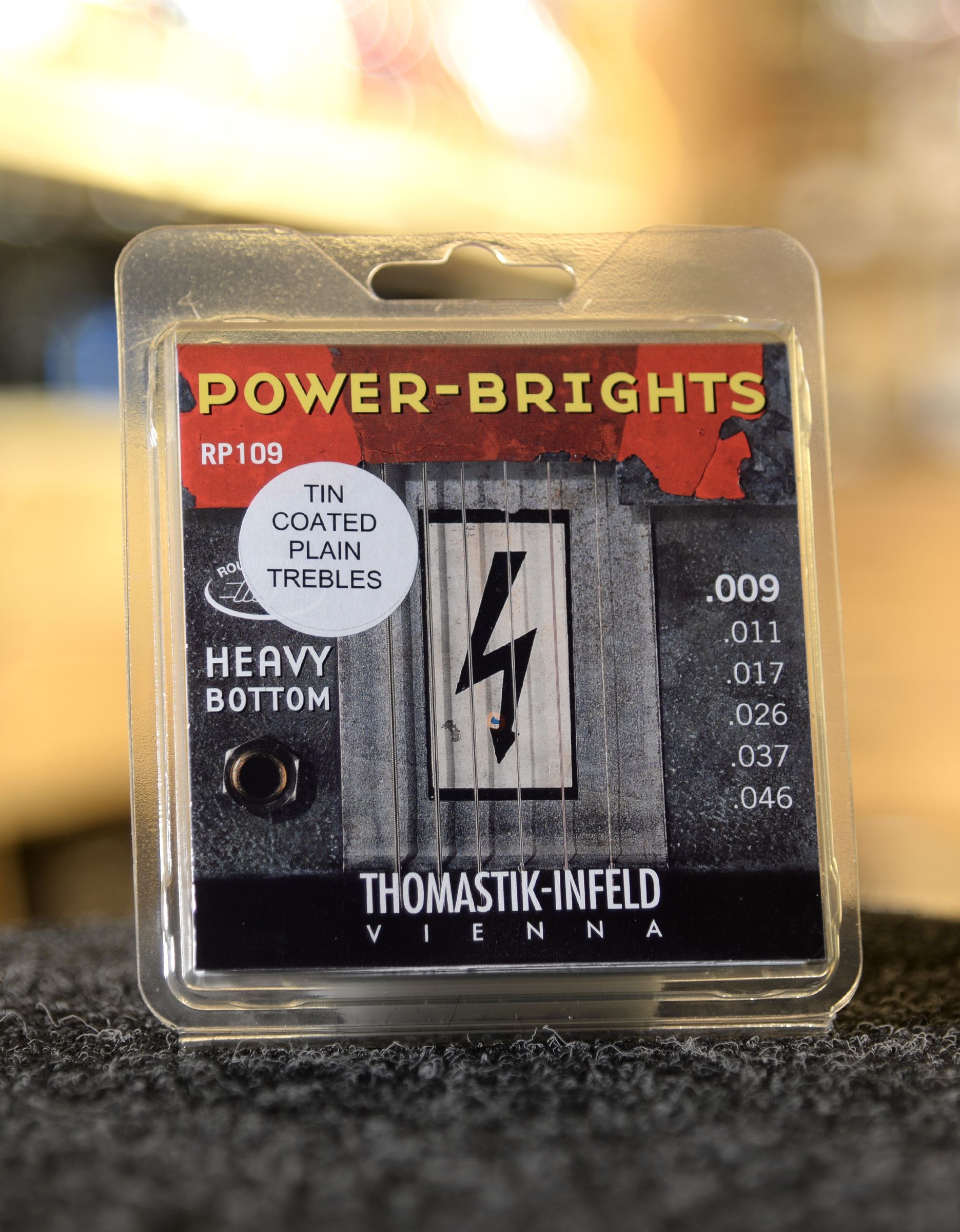 Струны для электрогитары THOMASTIK Power Brights RP109T, 9-46 - купить в "Гитарном Клубе"