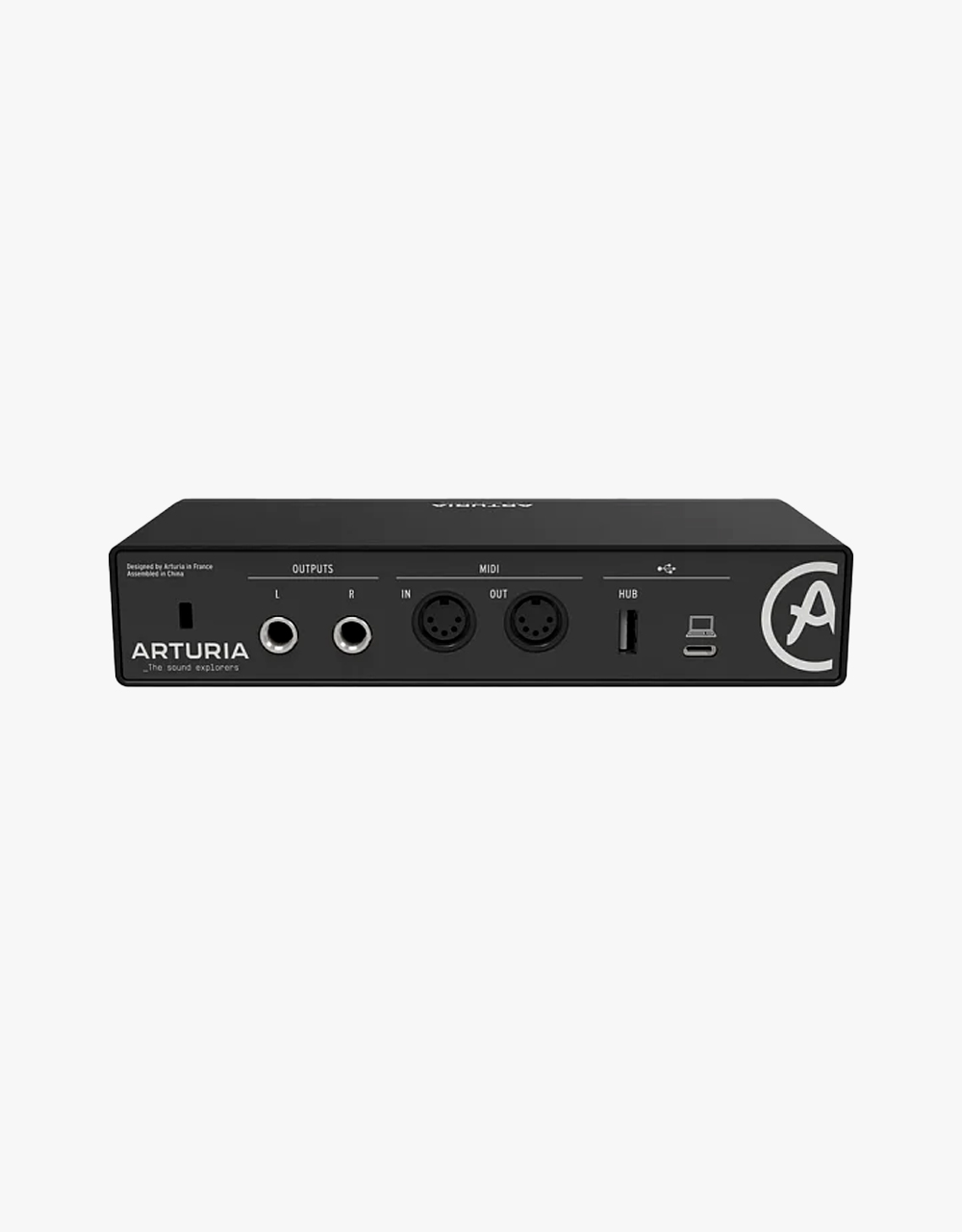 Аудиоинтерфейс Arturia MiniFuse 2 Black - купить в "Гитарном Клубе"