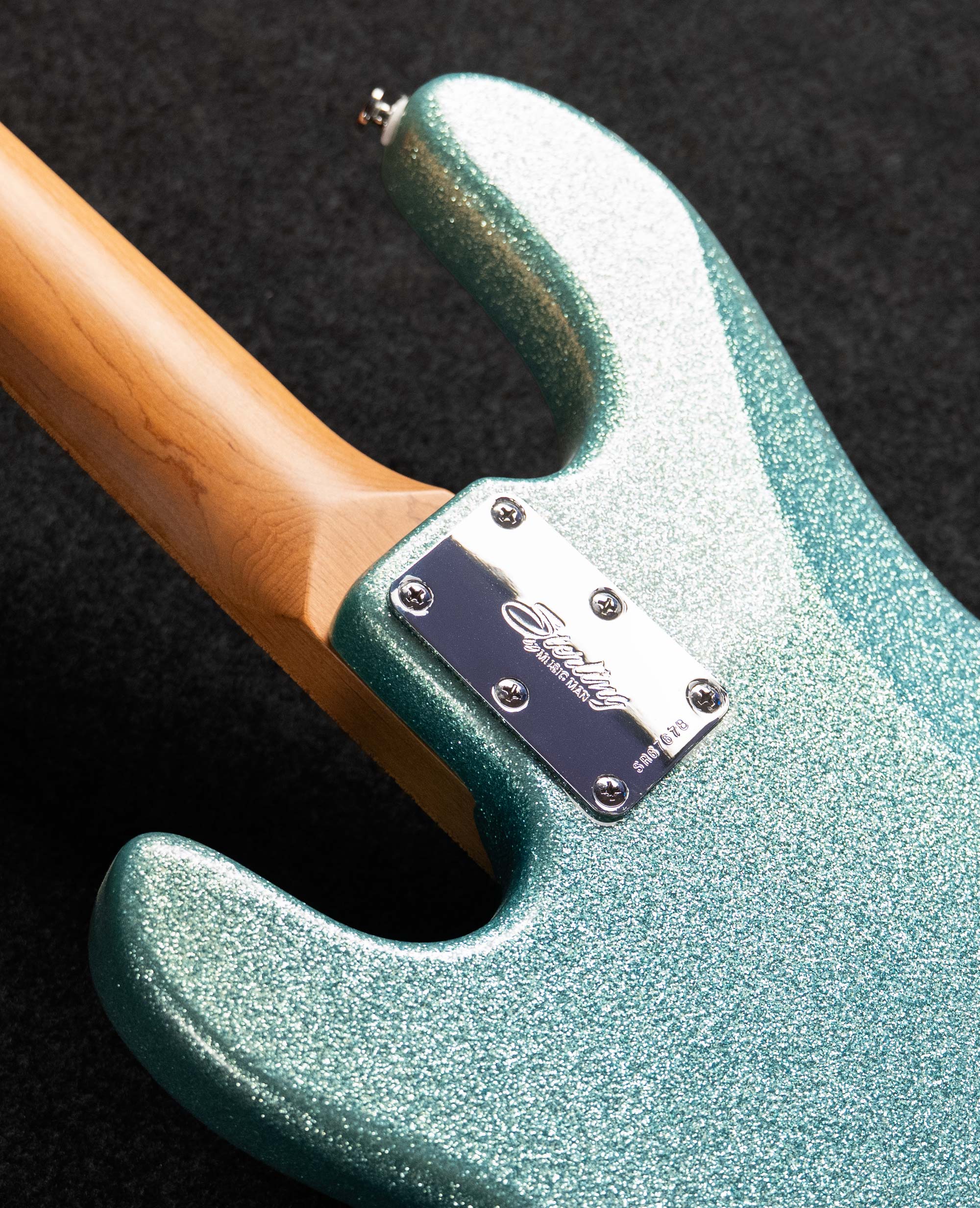 Бас-гитара Sterling StingRay RAY34-SSK, Seafoam Sparkle - купить в "Гитарном Клубе"