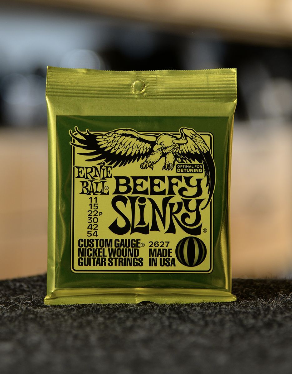 Струны для электрогитары Ernie Ball 2627 Beefy Slinky, 11-54 - купить в "Гитарном Клубе"